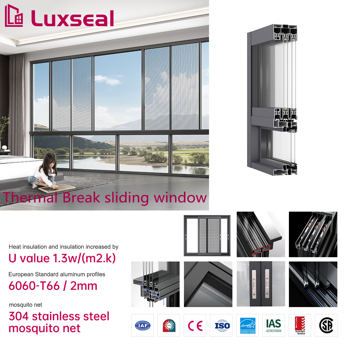 Luxseal door and window Facebook ad