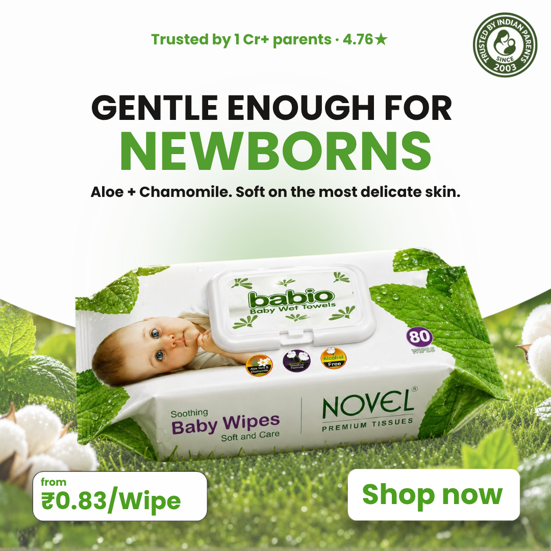 Novel Tissues Facebook ad: Gentle Enough for Newborns
