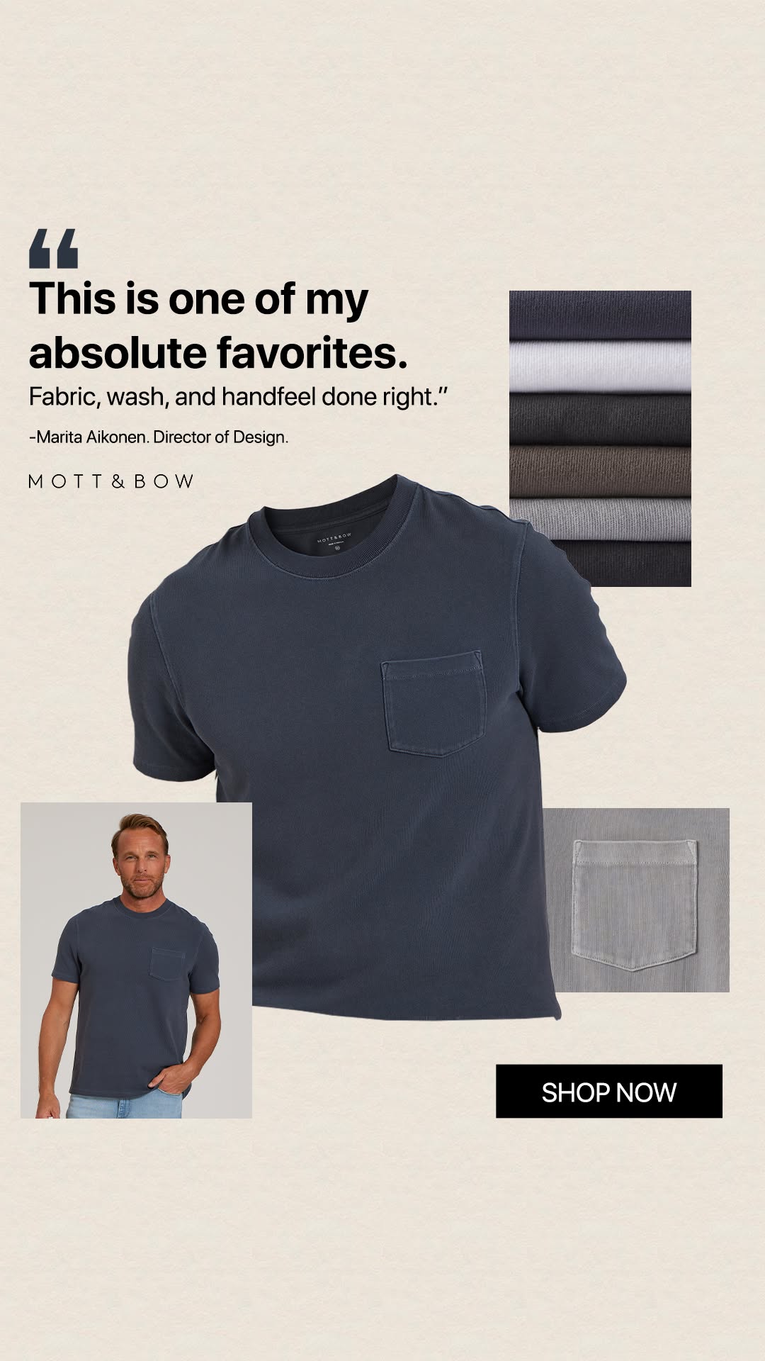 Mott & Bow Facebook ad