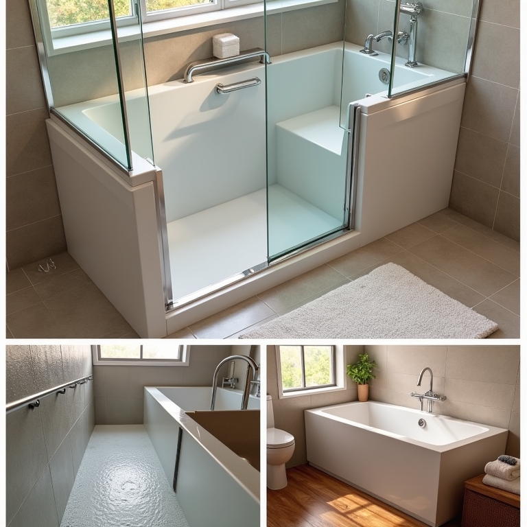 The Discovery Guide Facebook ad: Walk In Baths And Showers.