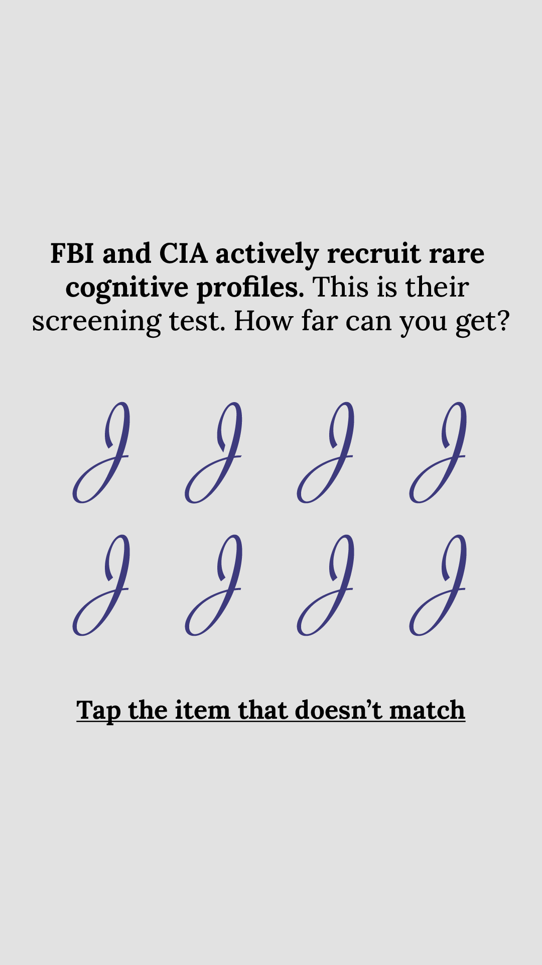 Brain Health Check Facebook ad