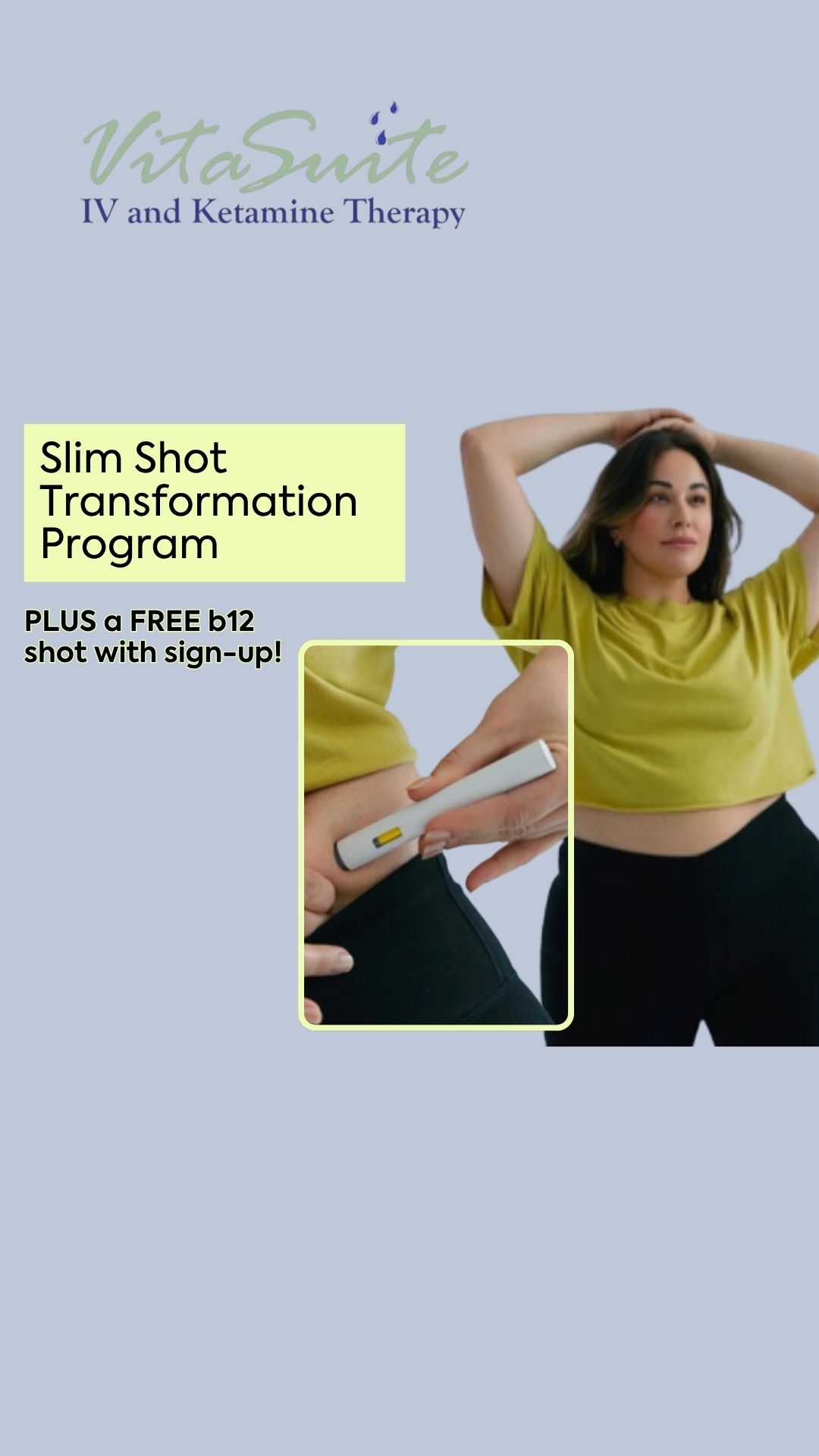 Vitasuite Iv Hydration/Med Spa Facebook ad: Slim Shot Package
