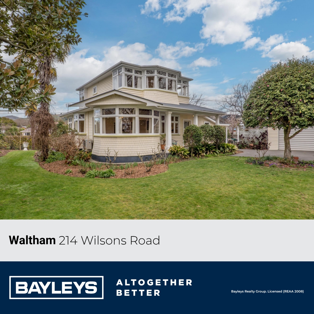 Bayleys Canterbury Facebook ad: 214 Wilsons Road, Waltham