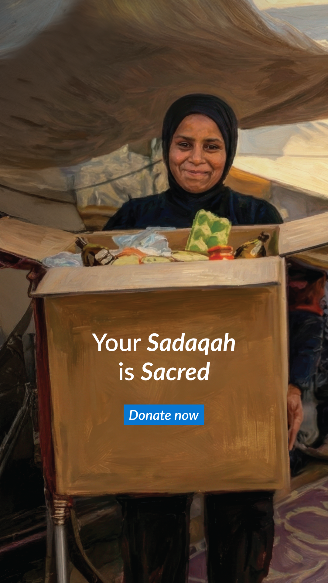 Islamic Relief UK Facebook ad
