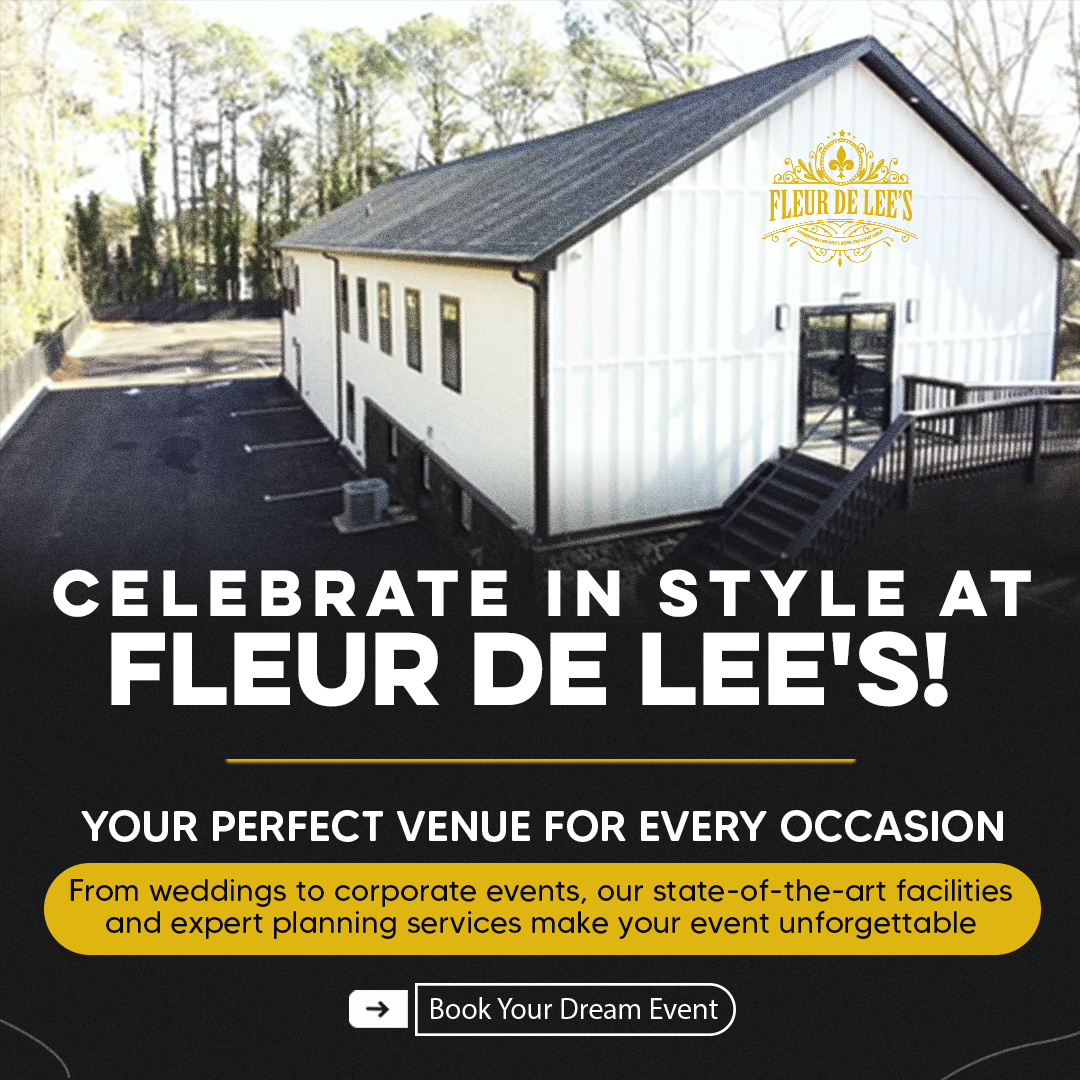 Fleur De Lee's Event Space Facebook ad