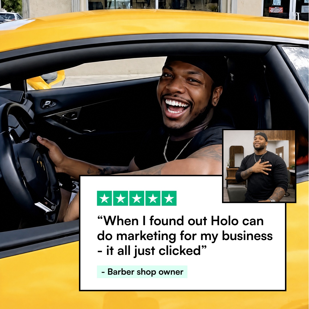 Holo Facebook ad