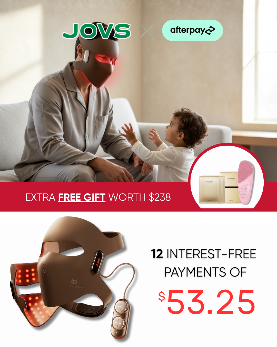 JOVS Facebook ad