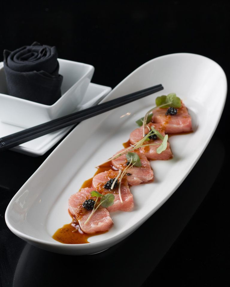 Mint Tapas and Sushi Facebook ad: Premium sushi-graded fresh fish everyday!