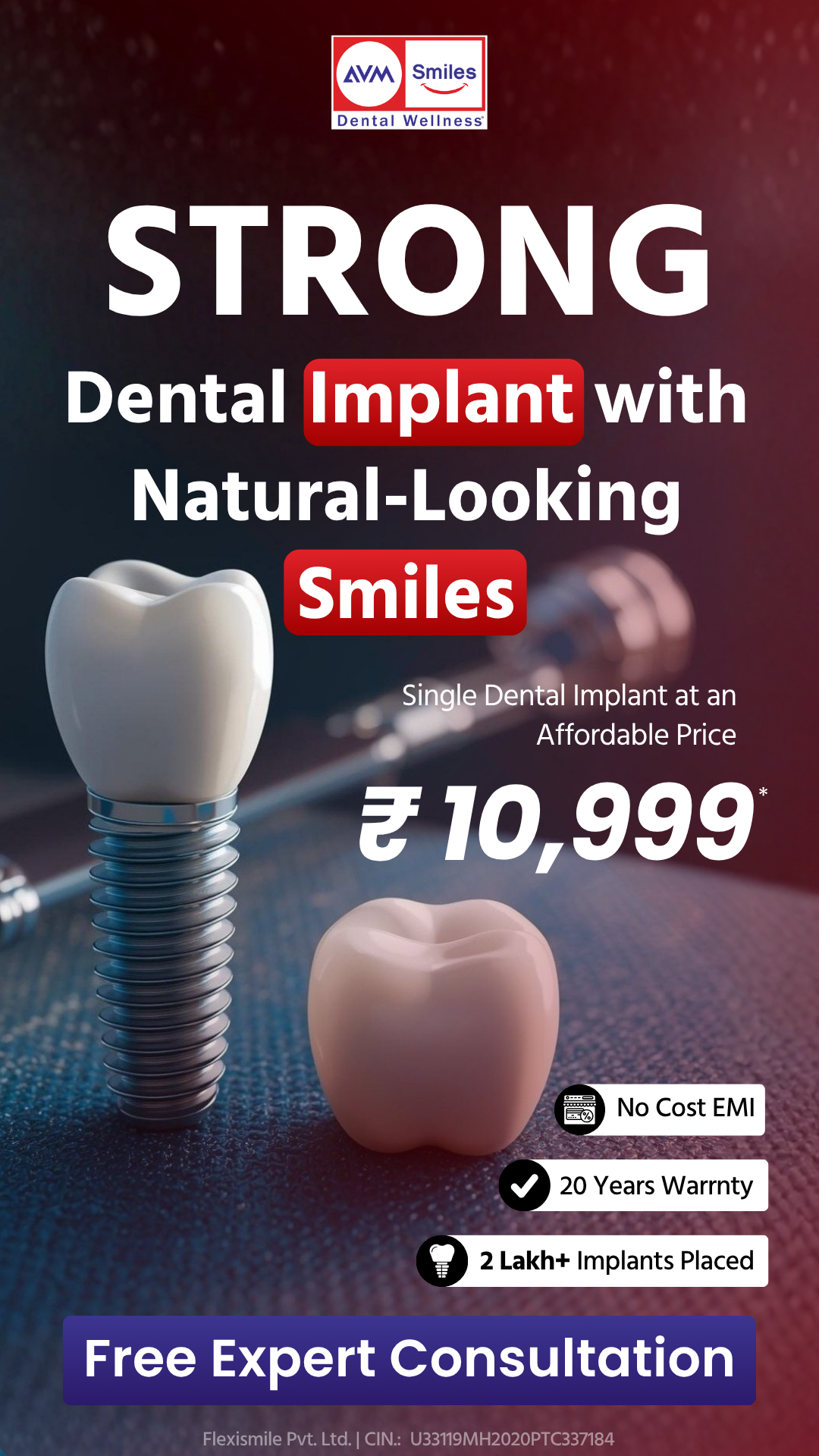 AVMSmiles Facebook ad