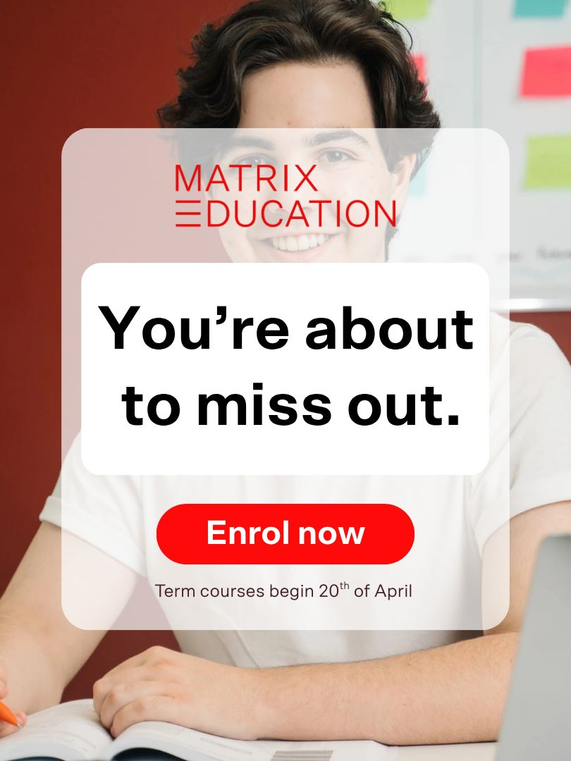 Matrix Education Facebook ad