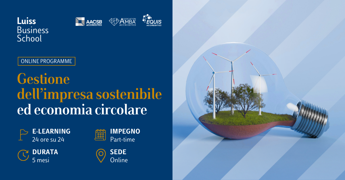 Luiss Business School Facebook ad