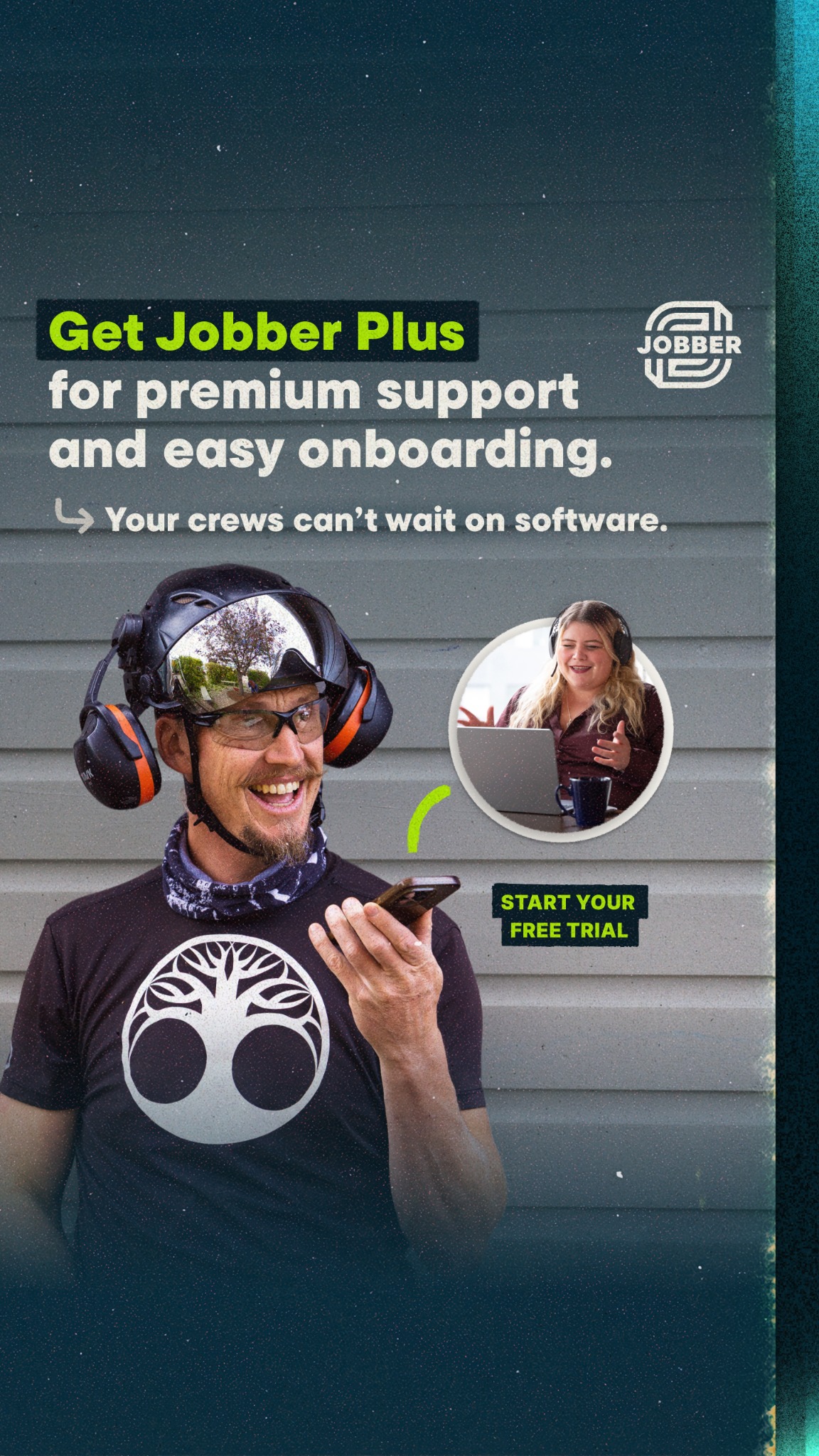 Jobber Facebook ad