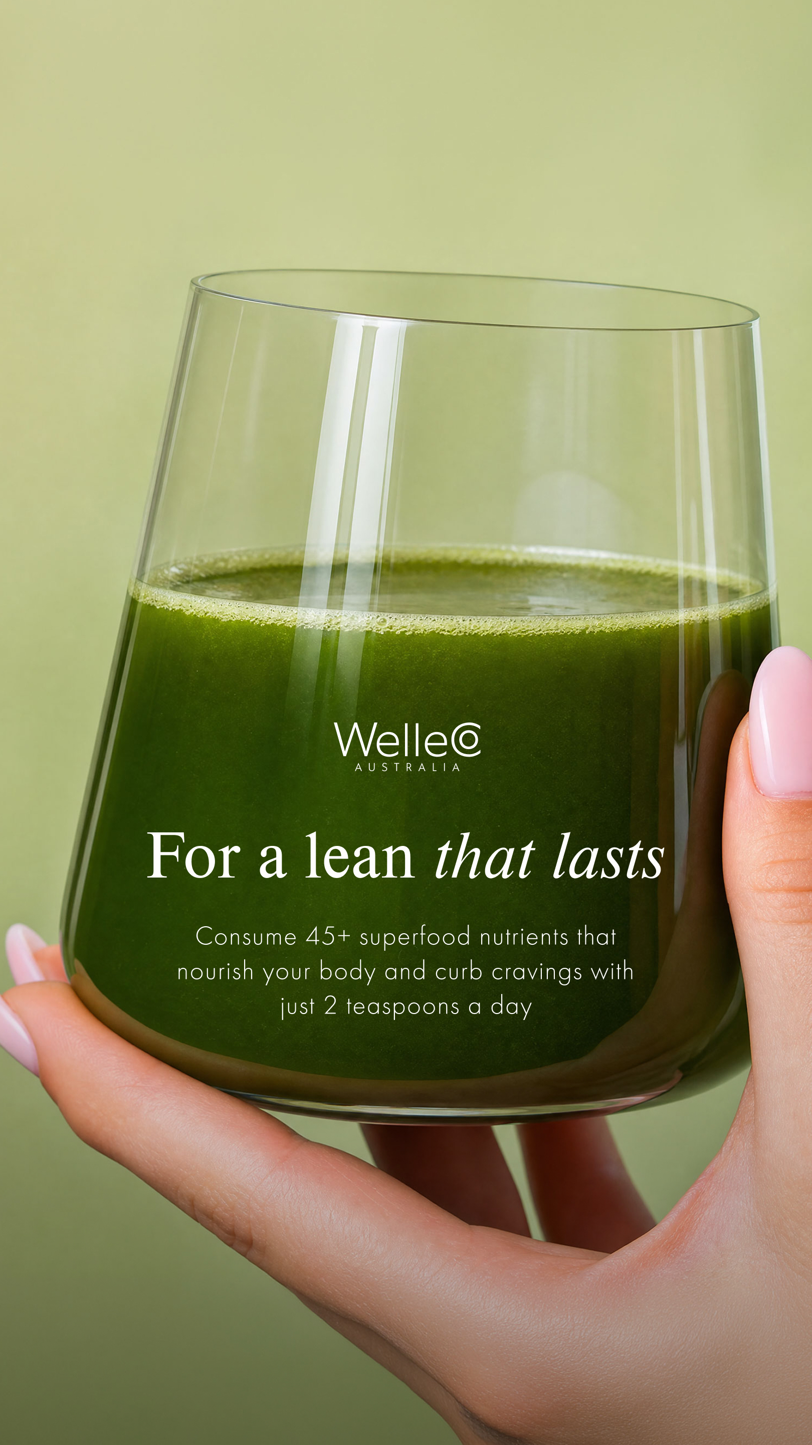 WelleCo Facebook ad