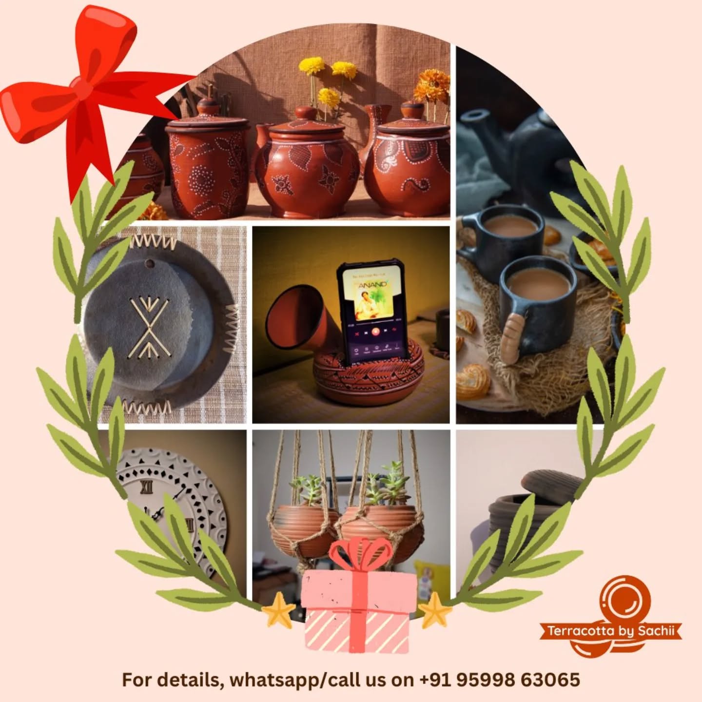 Terracotta by Sachii Facebook ad: Terracotta by Sachii Earthen Gift Card