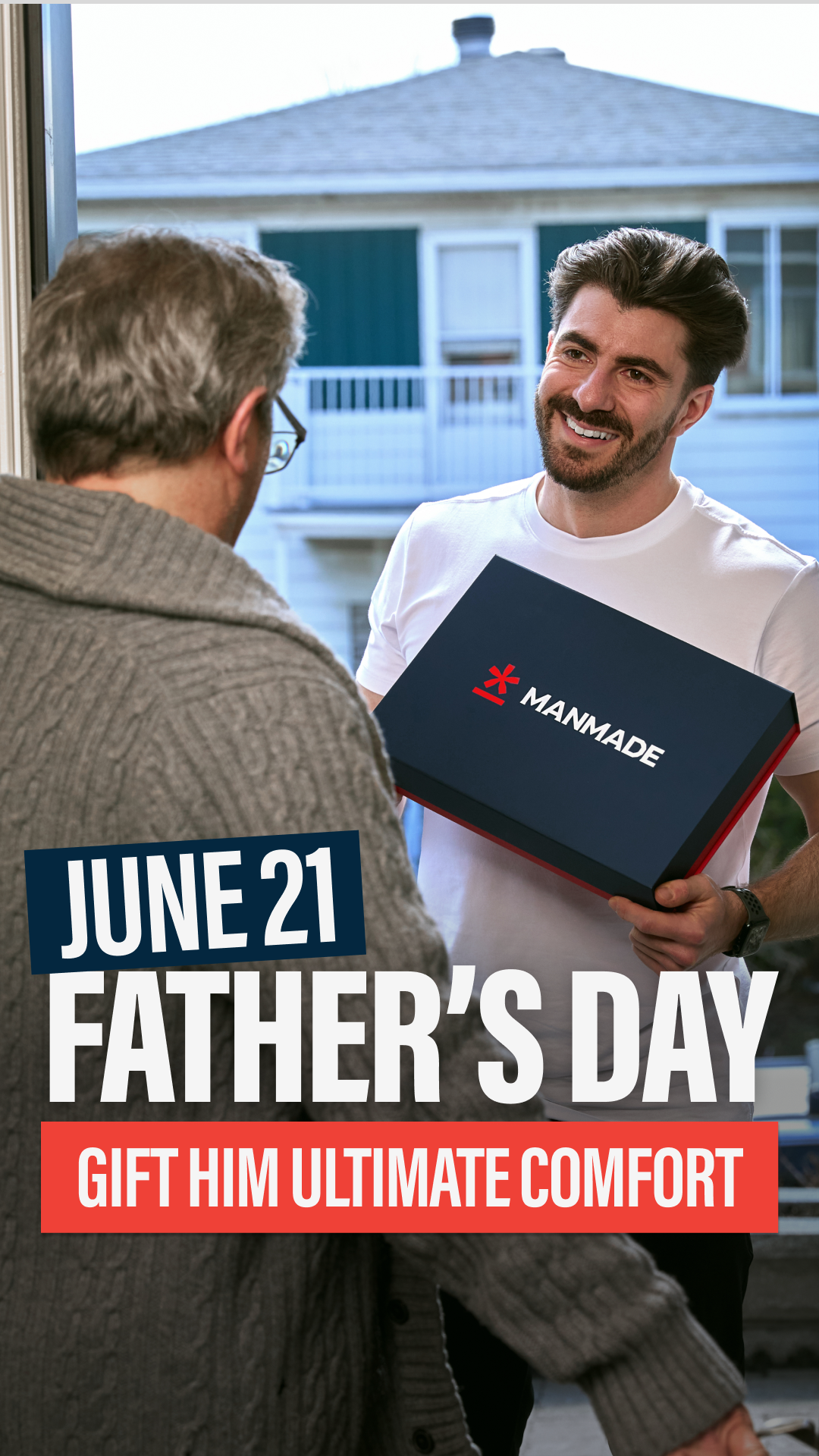 Manmade Facebook ad