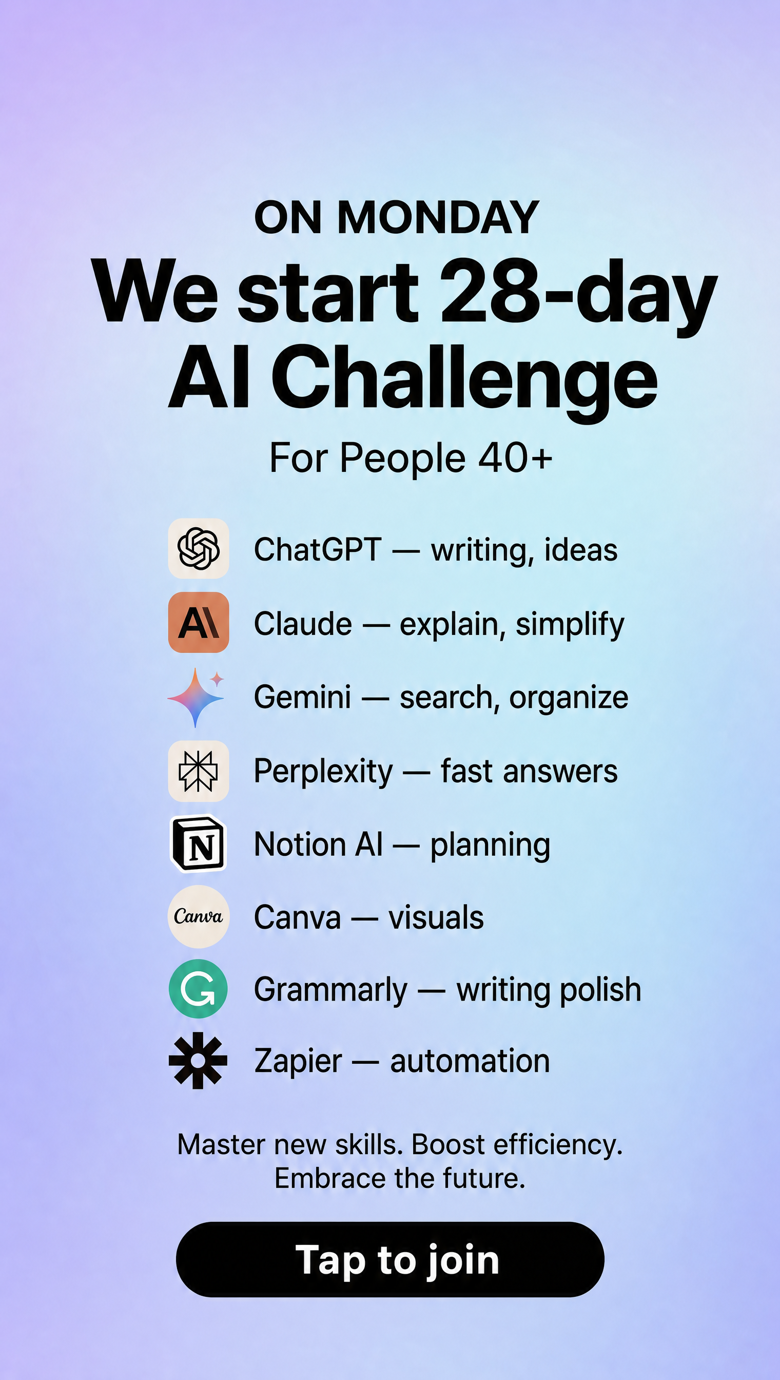 AI Simplified Facebook ad