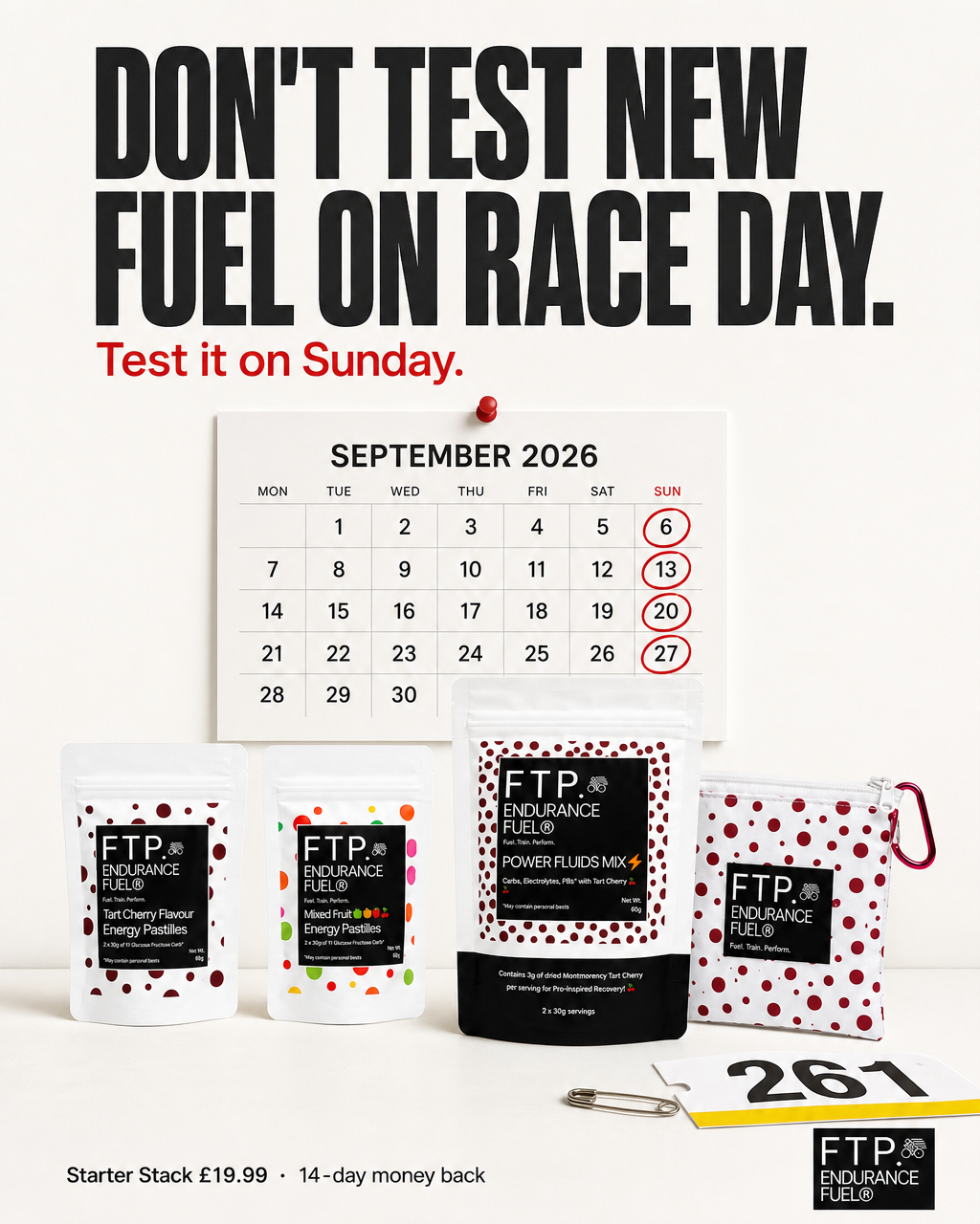 FTP Endurance Fuel Facebook ad