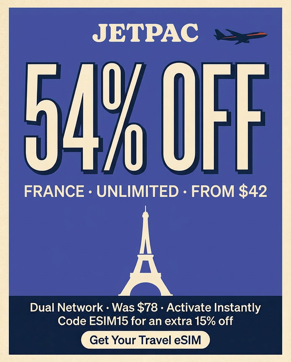 Jetpac Facebook ad