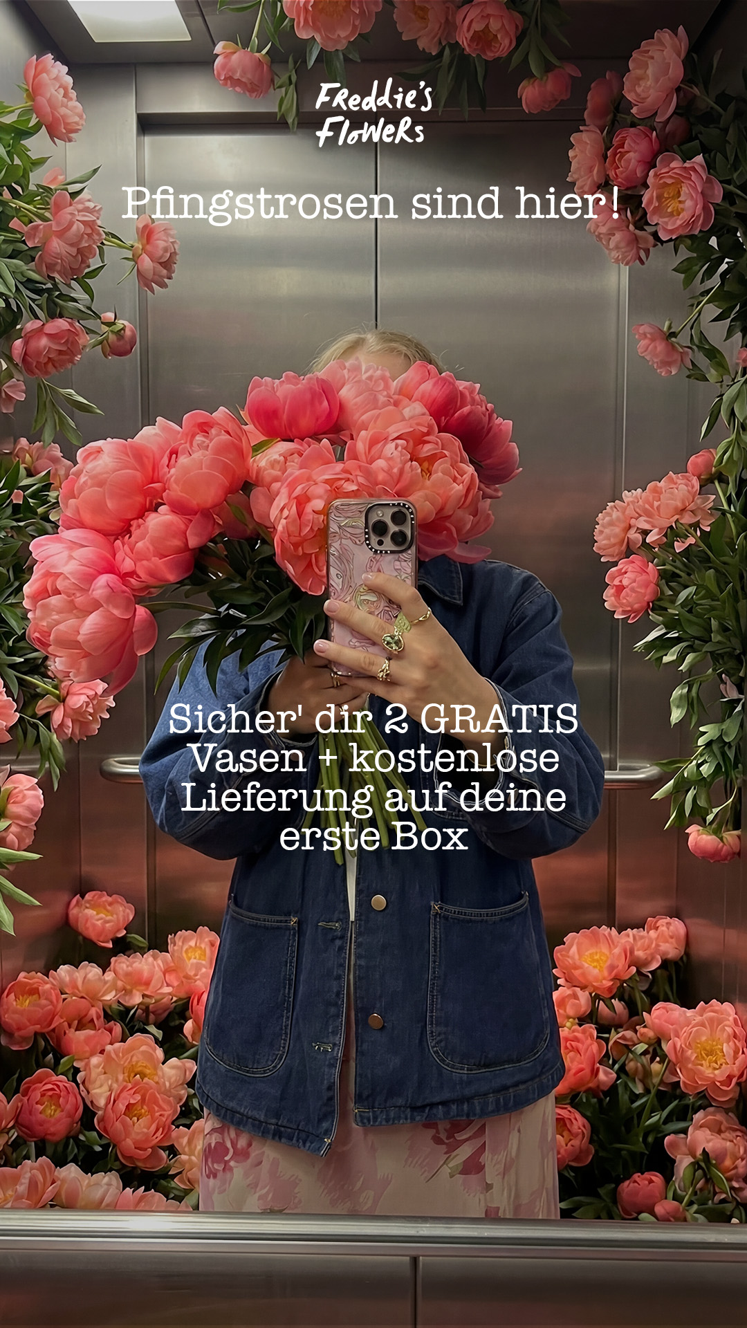 Freddie's Flowers Facebook ad