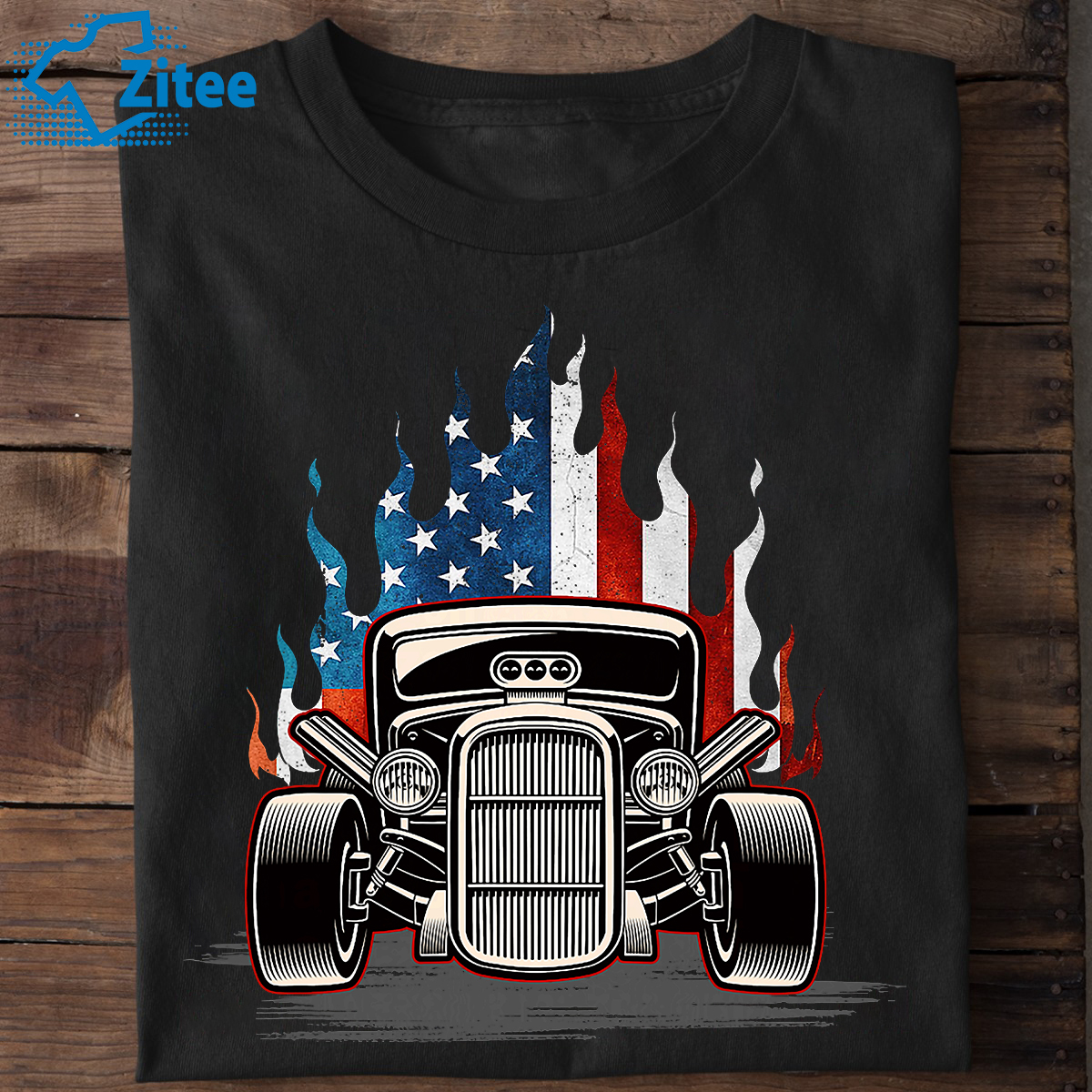Racing Lovers Apparel Facebook ad: Hot rod - ziteeprints.com