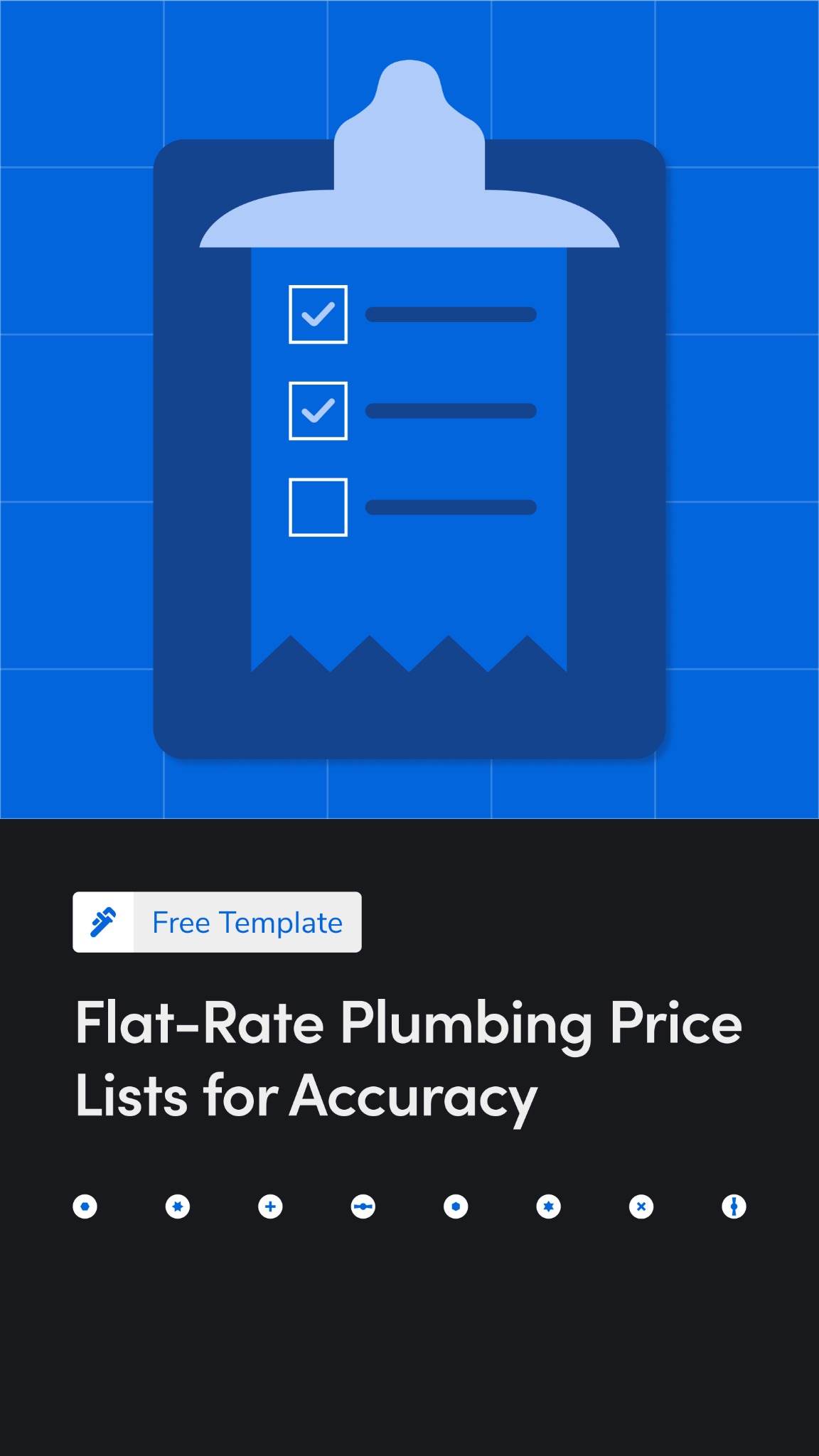 ServiceTitan Facebook ad: Plumbing Flat-Rate Price List Template