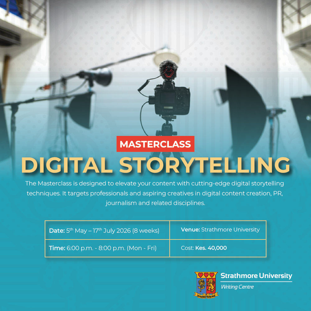 Strathmore University Facebook ad: Want to make your voice heard?