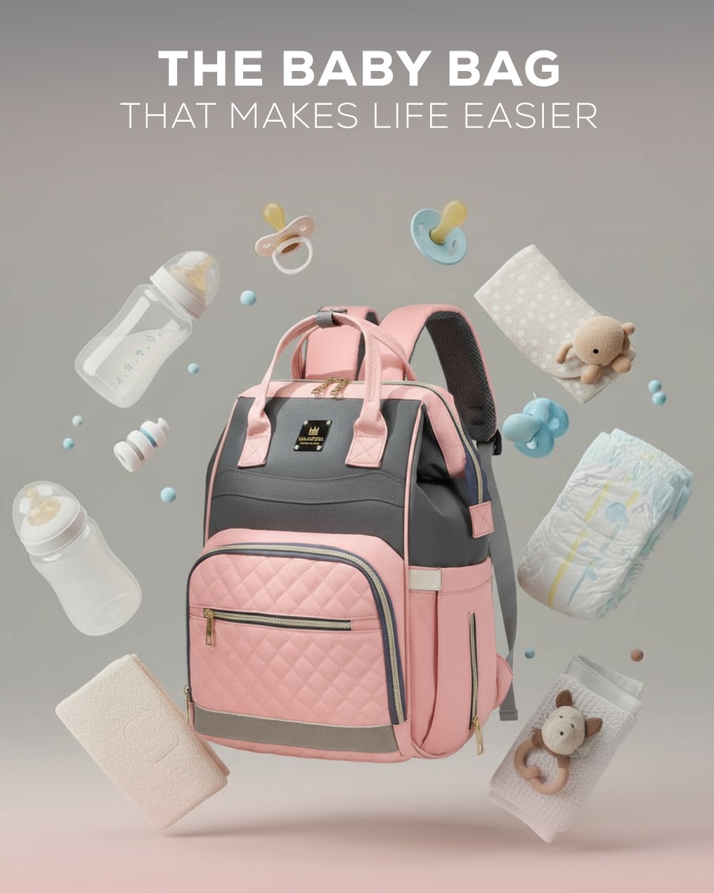 Majestic EG Facebook ad: The Majestic mummy backpack is designed to carry…
