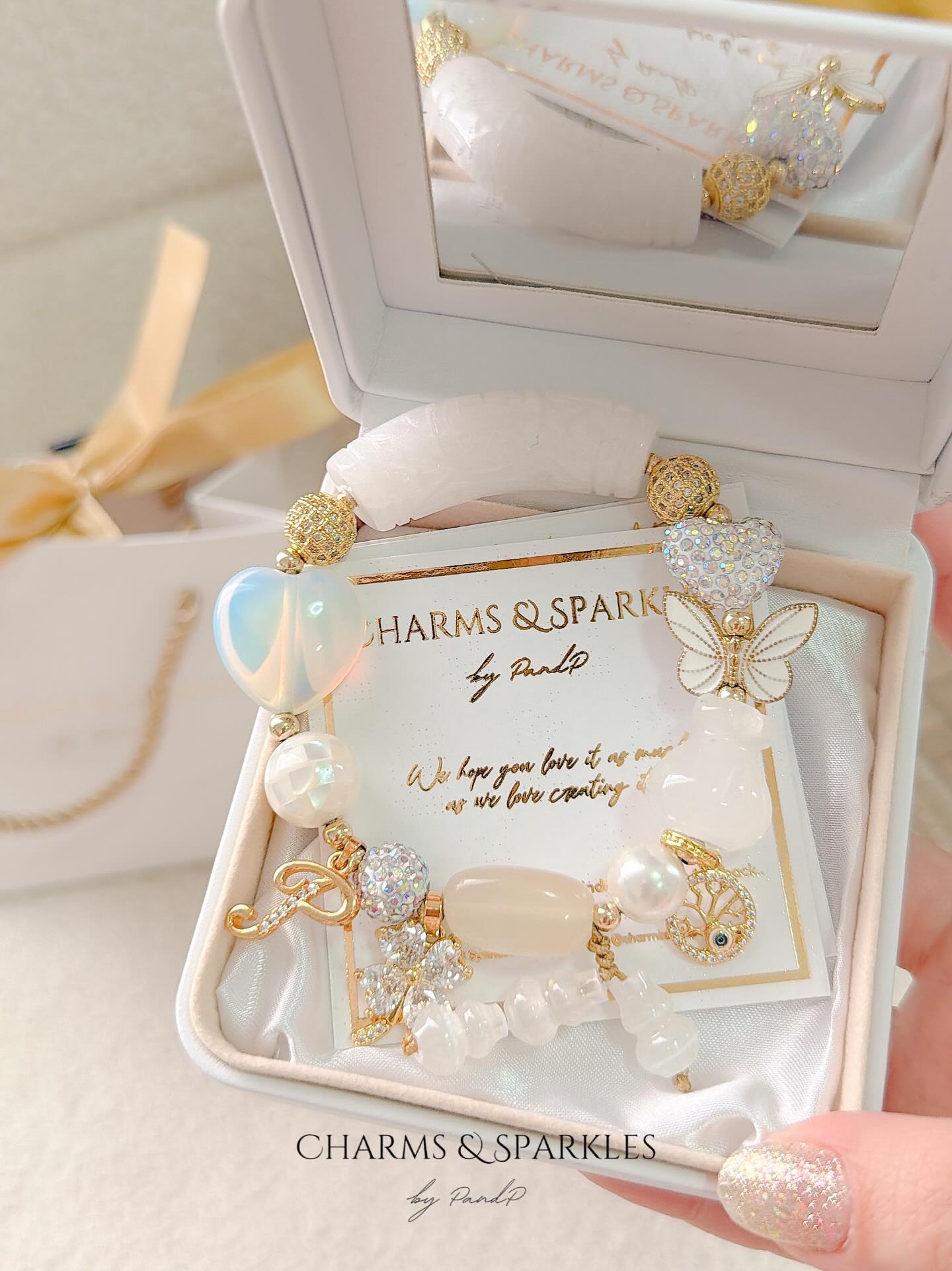 Charms & Sparkles by P and P Facebook ad