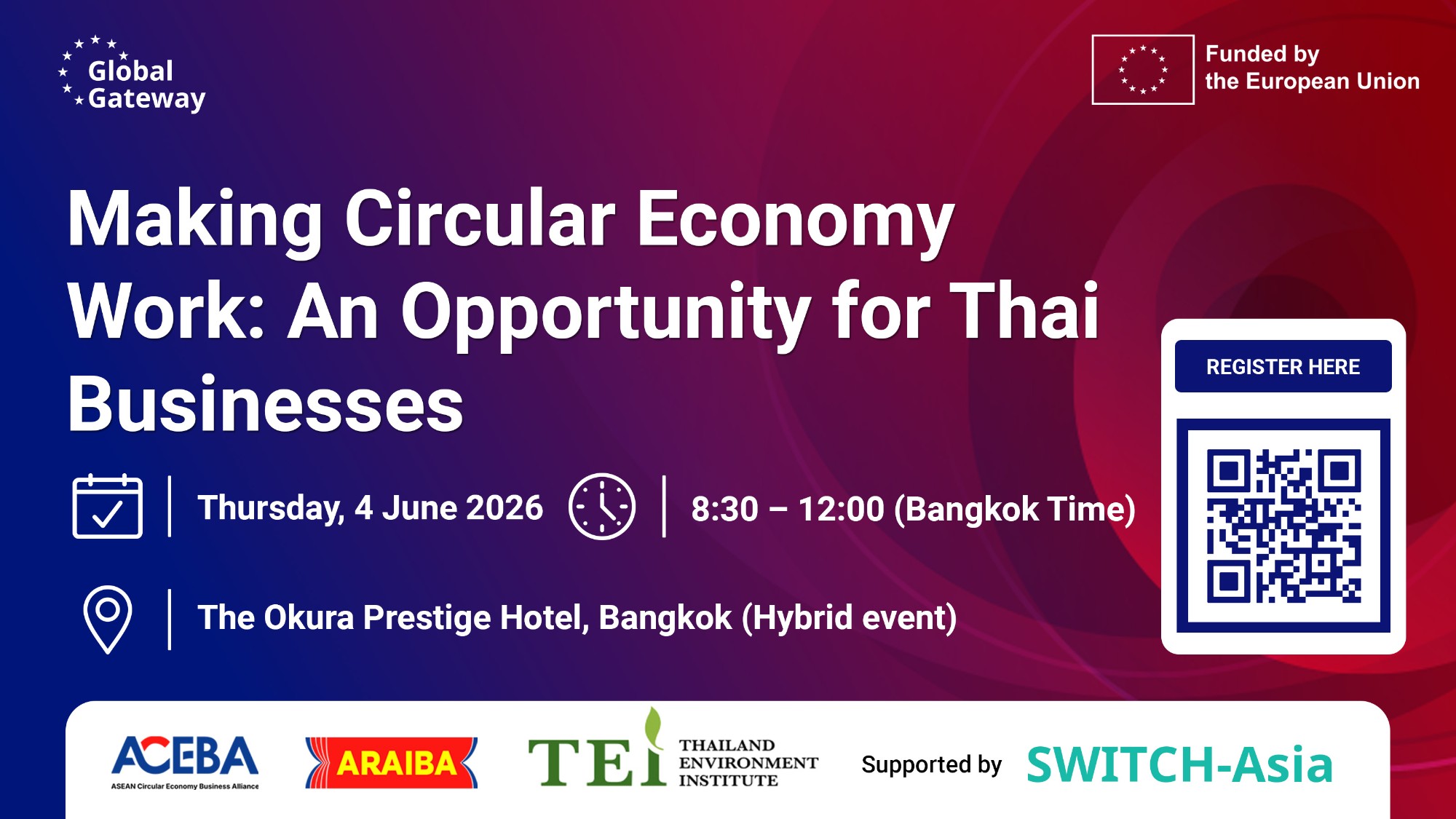 EU SWITCH-Asia Programme Facebook ad