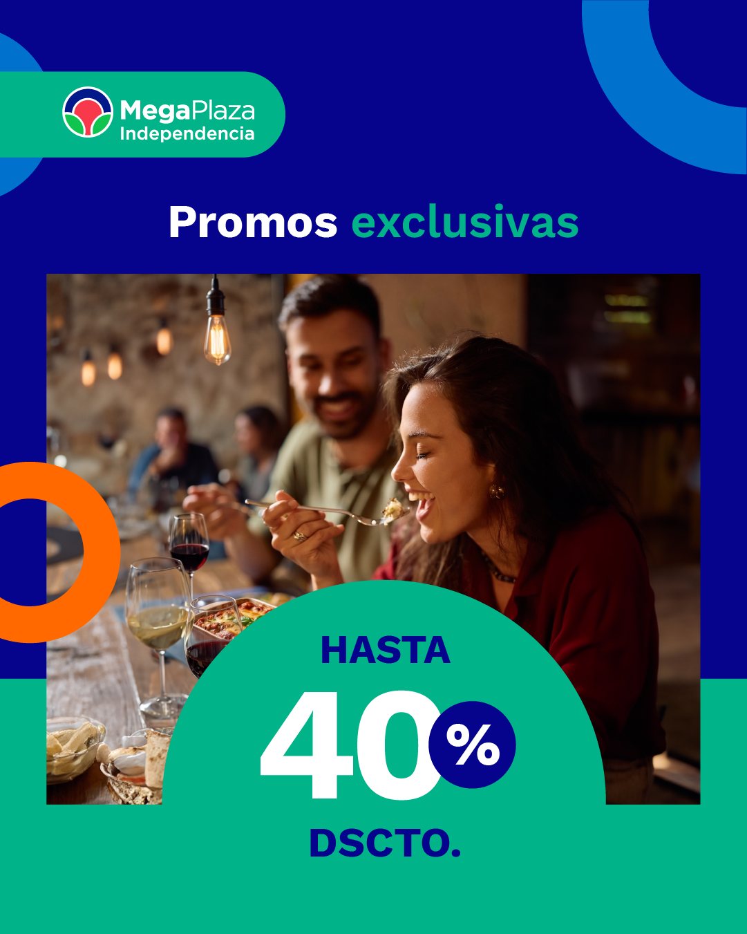 MegaPlaza Facebook ad: Solo en MegaPlaza Independencia encontrarás estas promos…