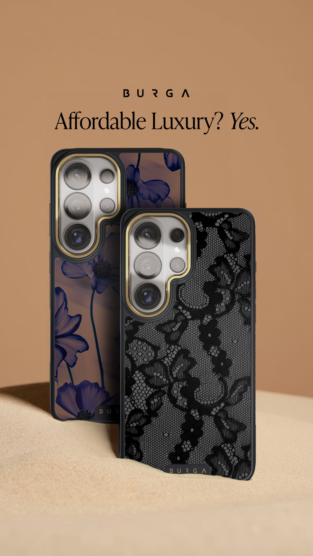 BURGA Cases Facebook ad