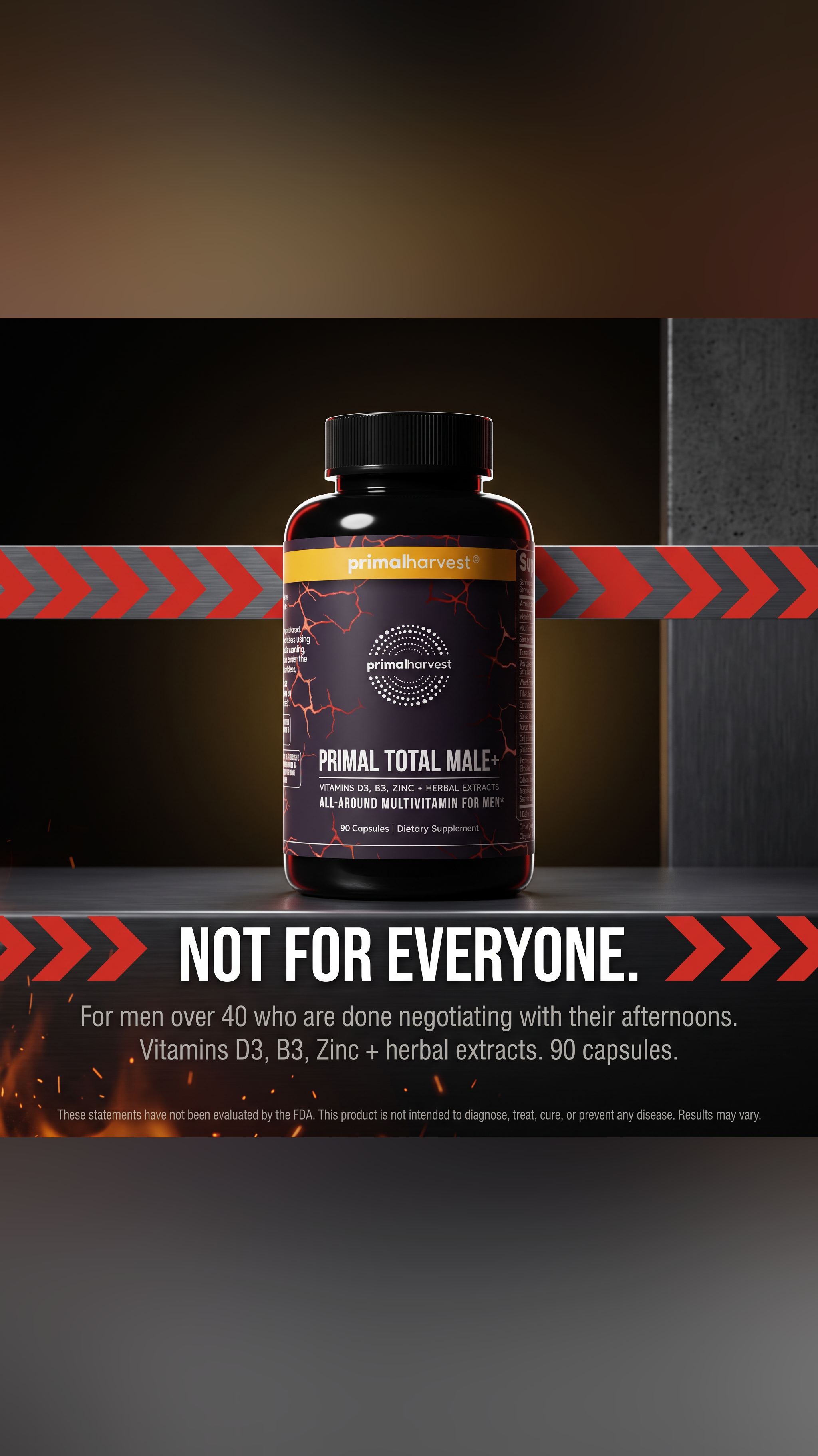 Primal Harvest Facebook ad: Support Healthy Hormone Levels