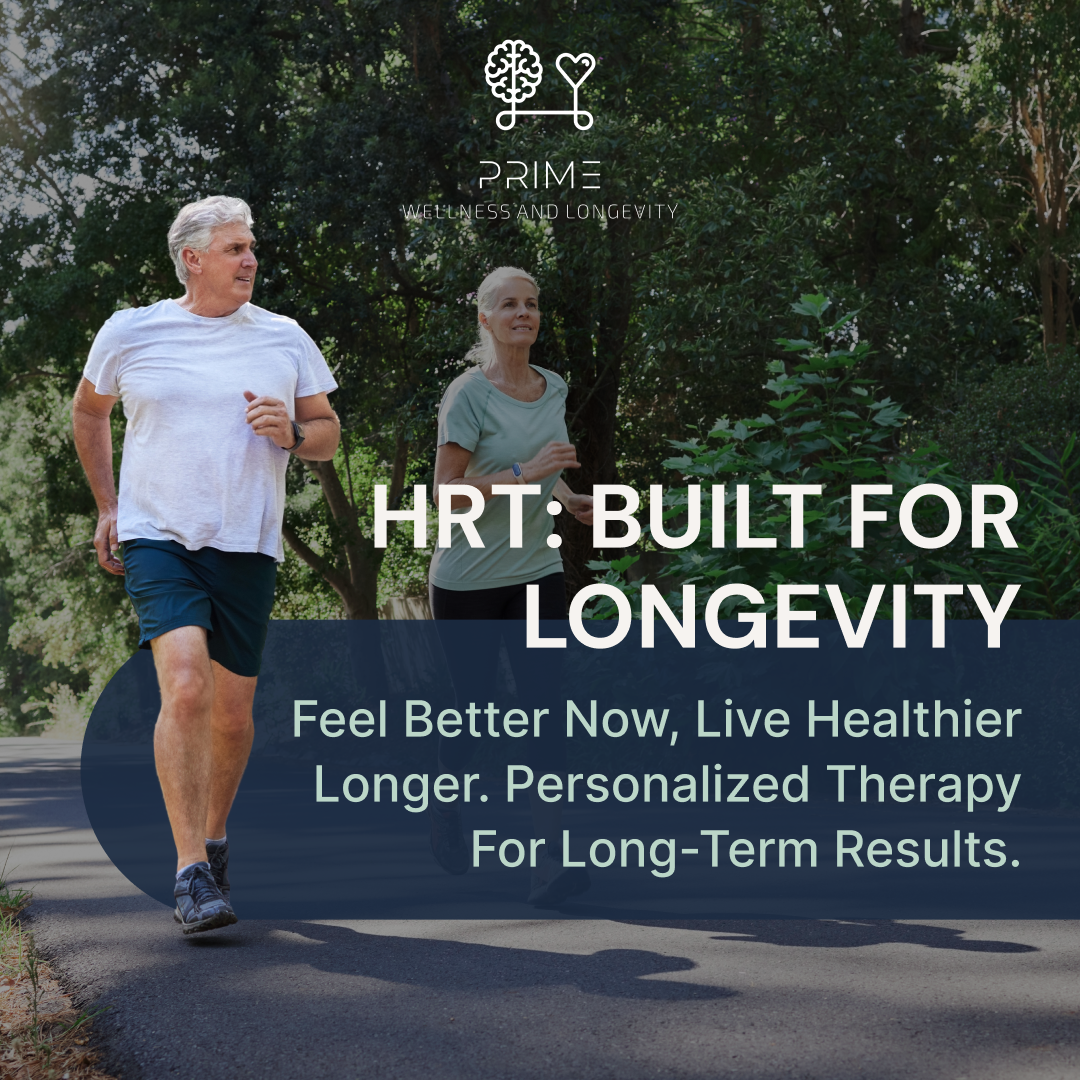 Prime Wellness and Longevity Facebook ad from Aug 12, 2026