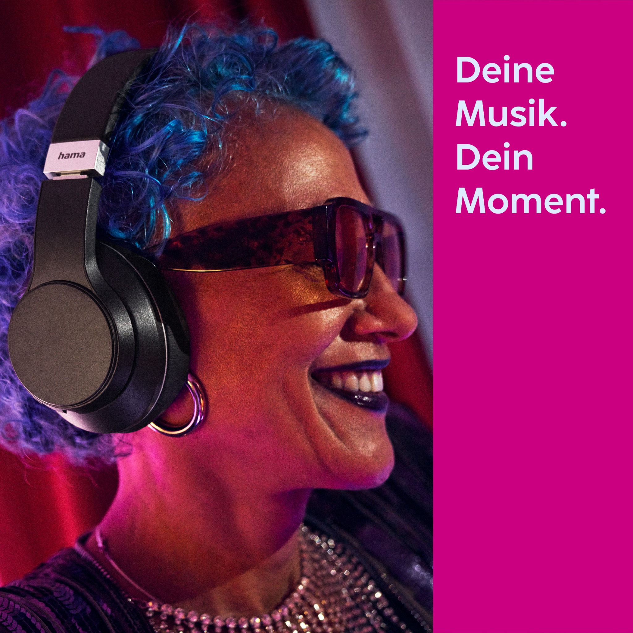 Hama Deutschland Facebook ad: Gönn dir Sound, der begeistert.