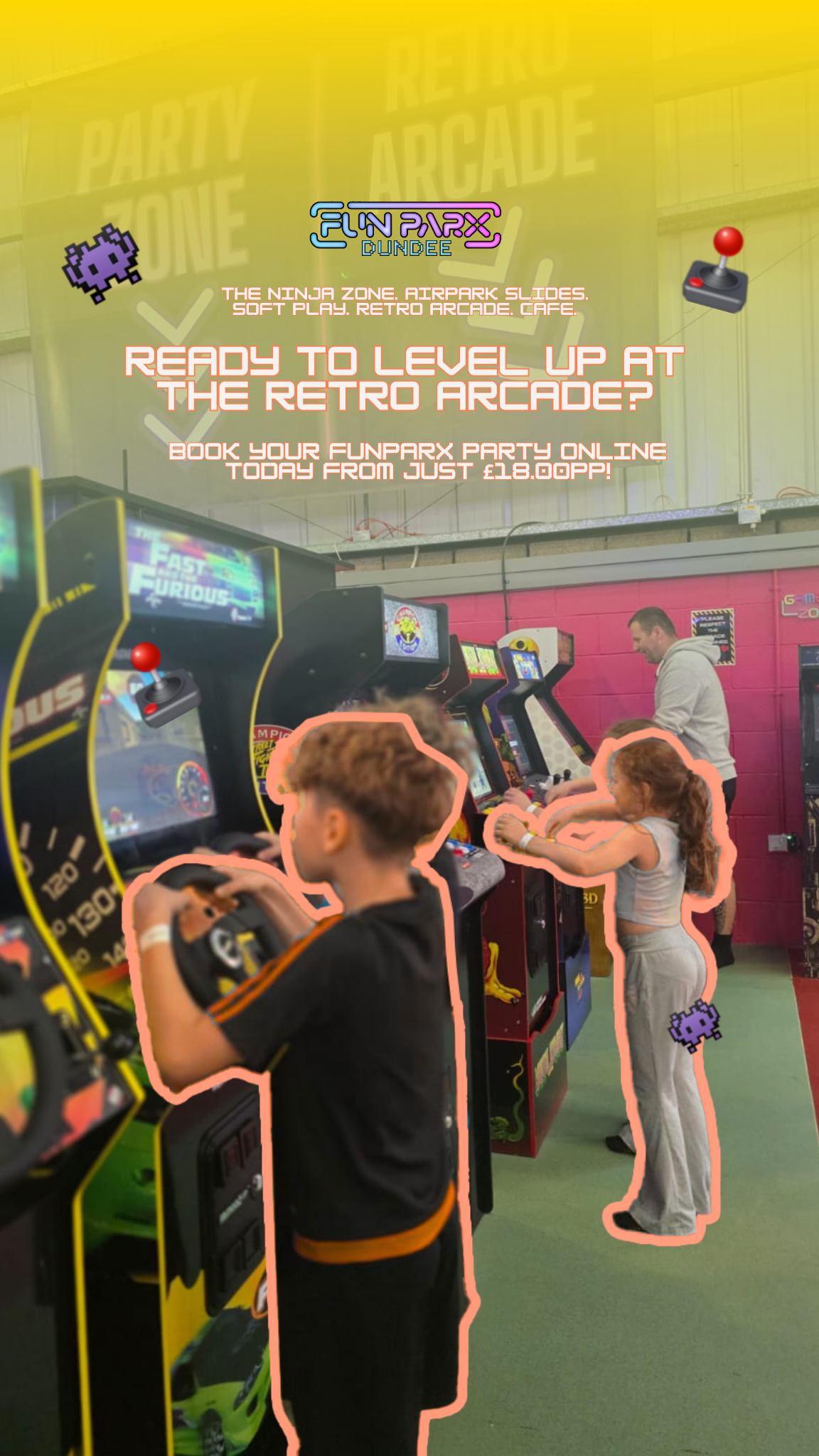 FUNPARX Dundee Facebook ad