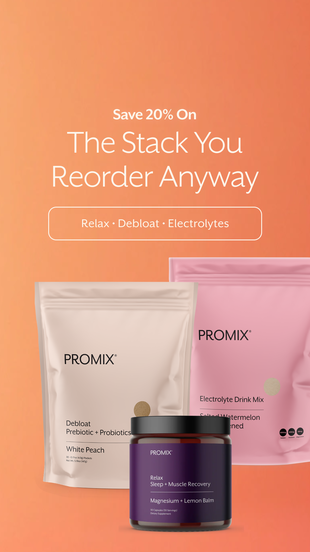 PROMIX Nutrition Facebook ad