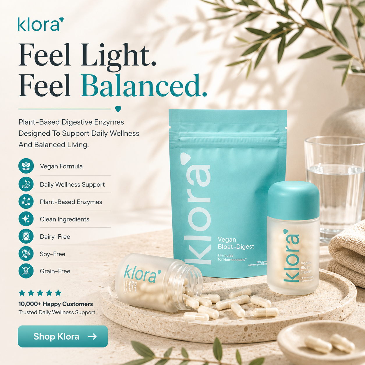 Klora Facebook ad