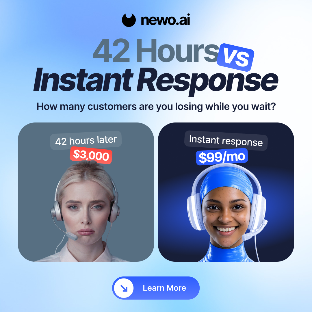 Newo.ai Facebook ad