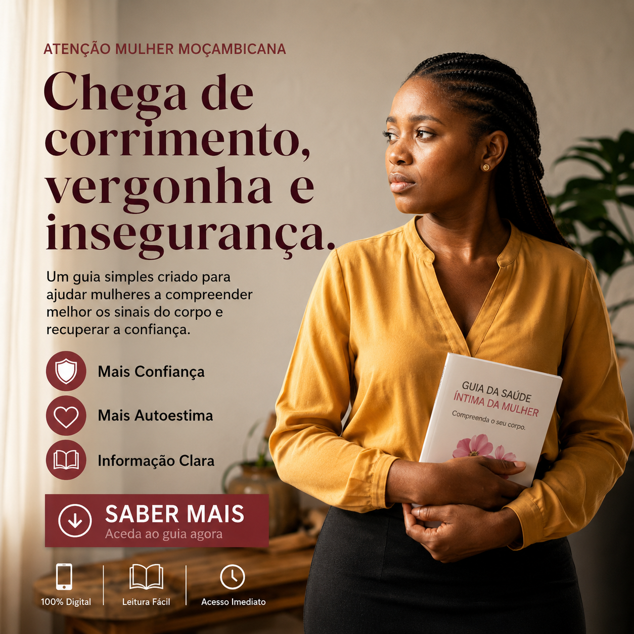 Saúde Total MZ Maida Sitoe Facebook ad: Internal Lovable project