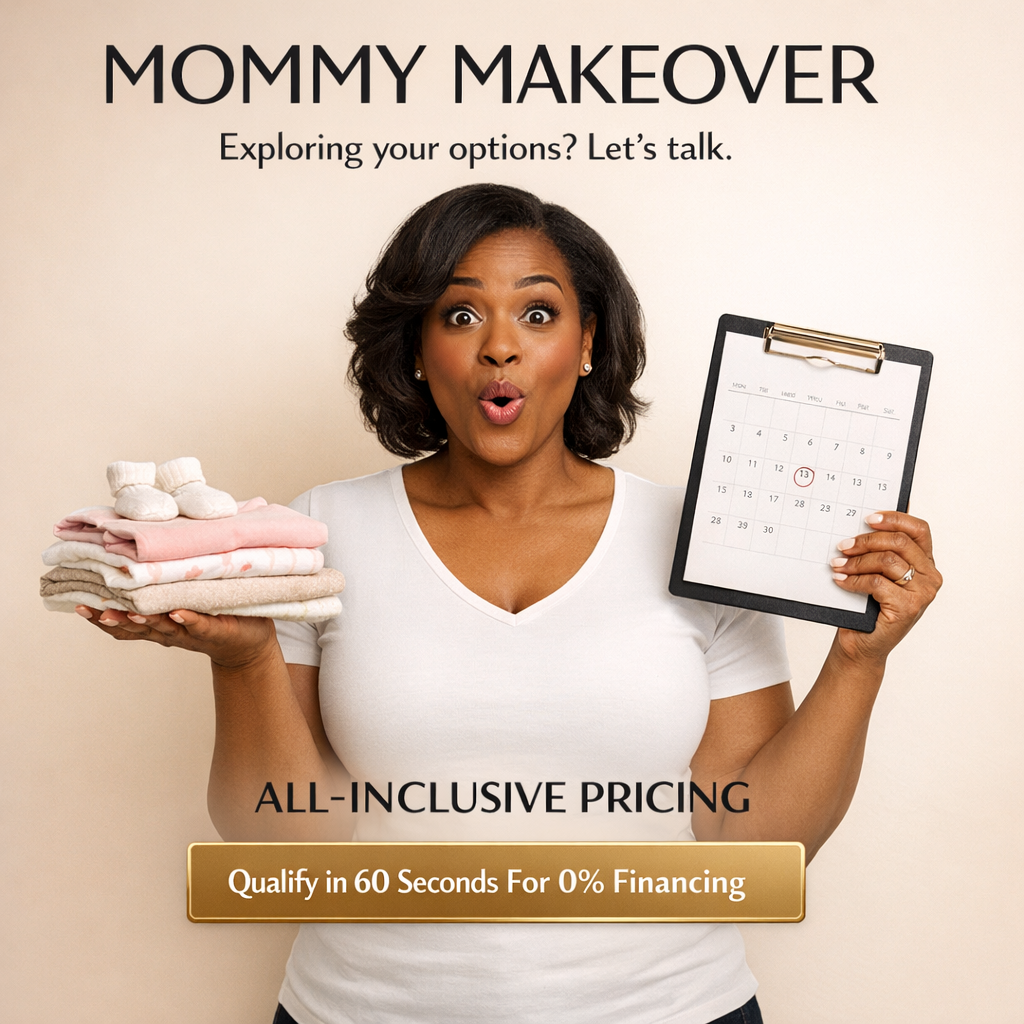 Cosmetic Surgery, Laser Services,,Medical Spa Facebook ad: Mommy Makeover Financing