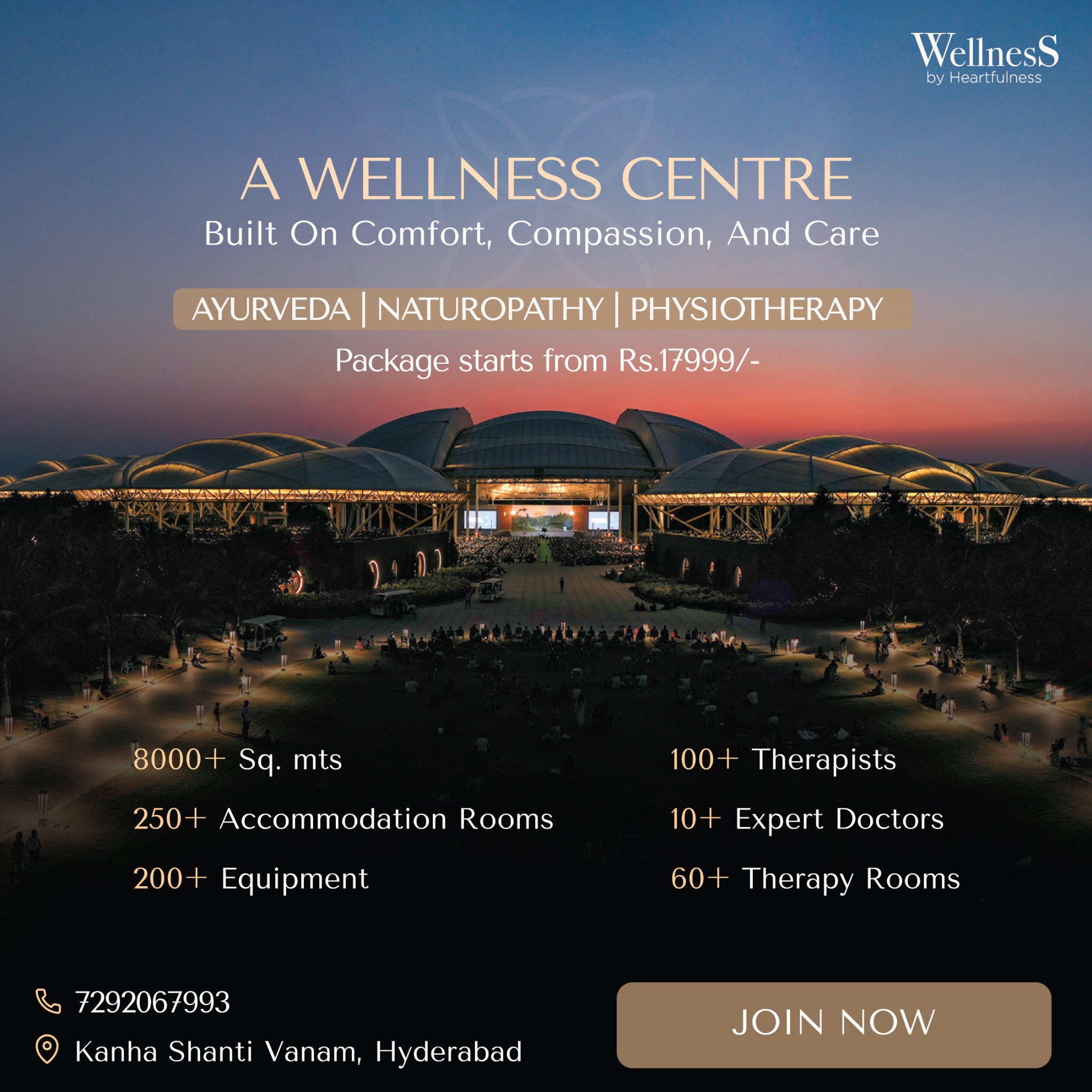 Wellness by Heartfulness Facebook ad