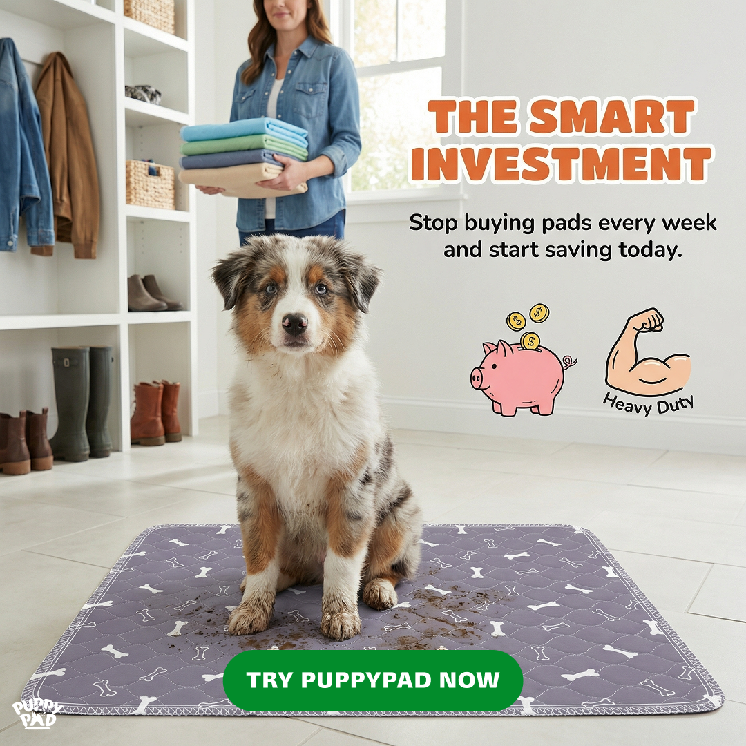 PuppyPad Facebook ad