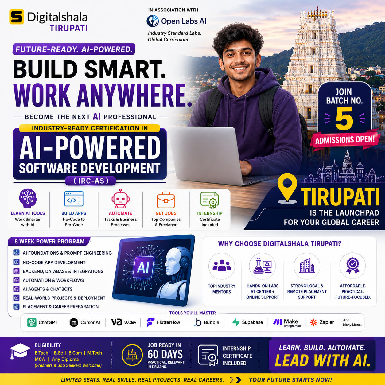 Digitalshala Tirupati Facebook ad