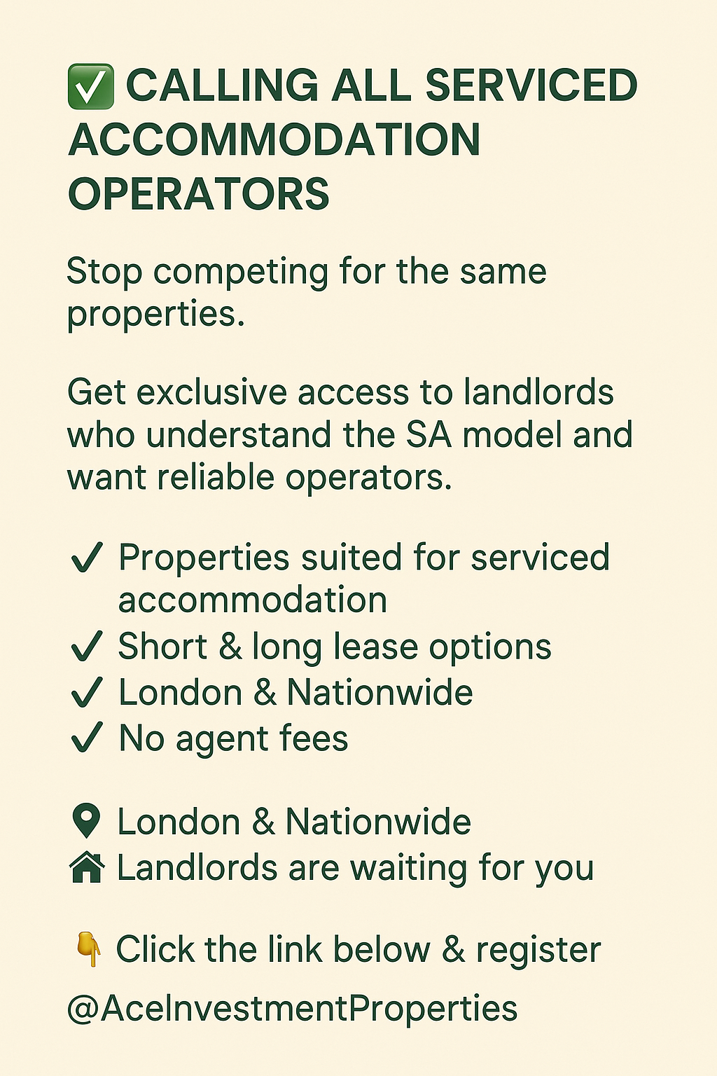 Ace Investment Properties Facebook ad