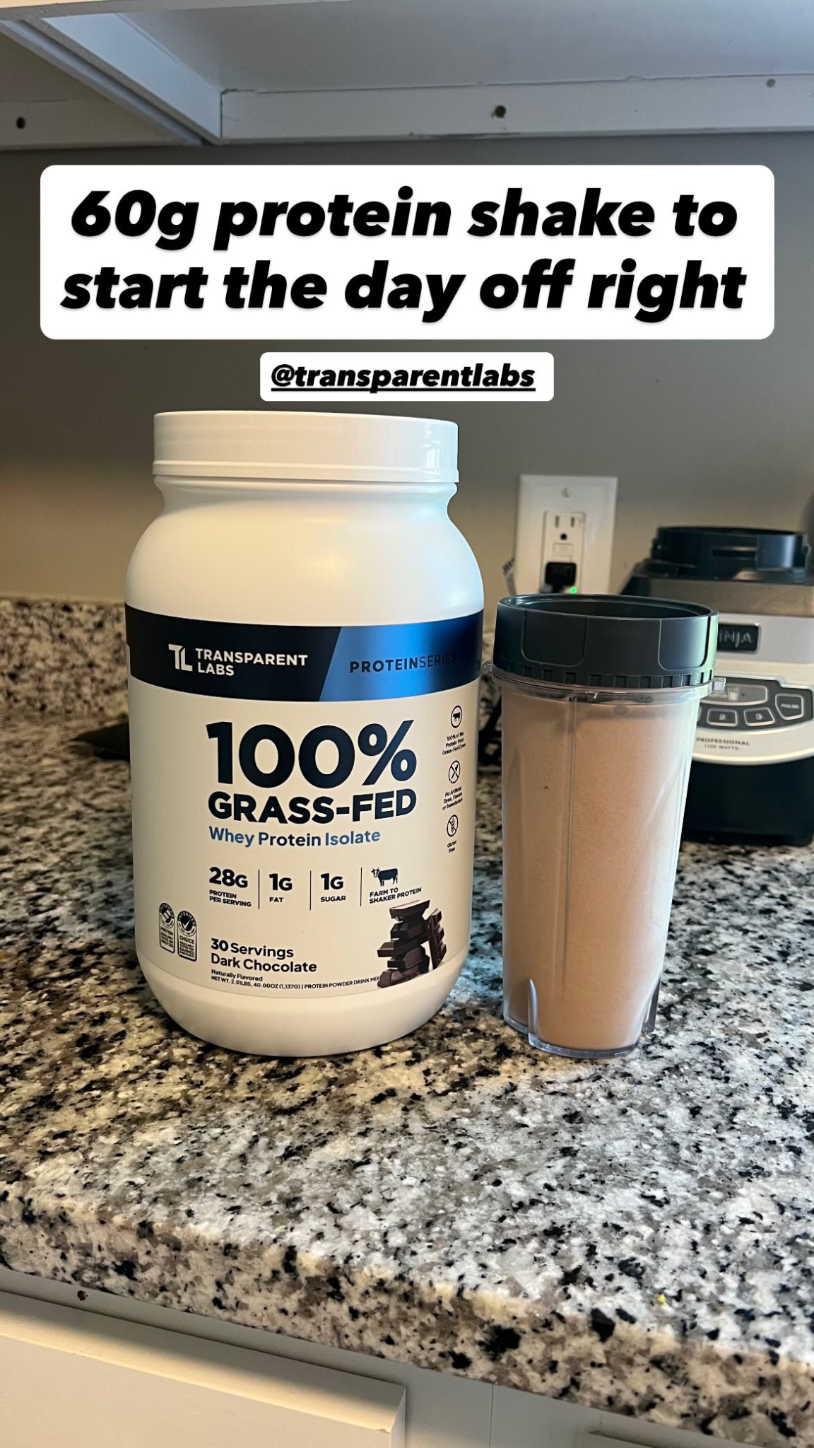 Transparent Labs Facebook ad
