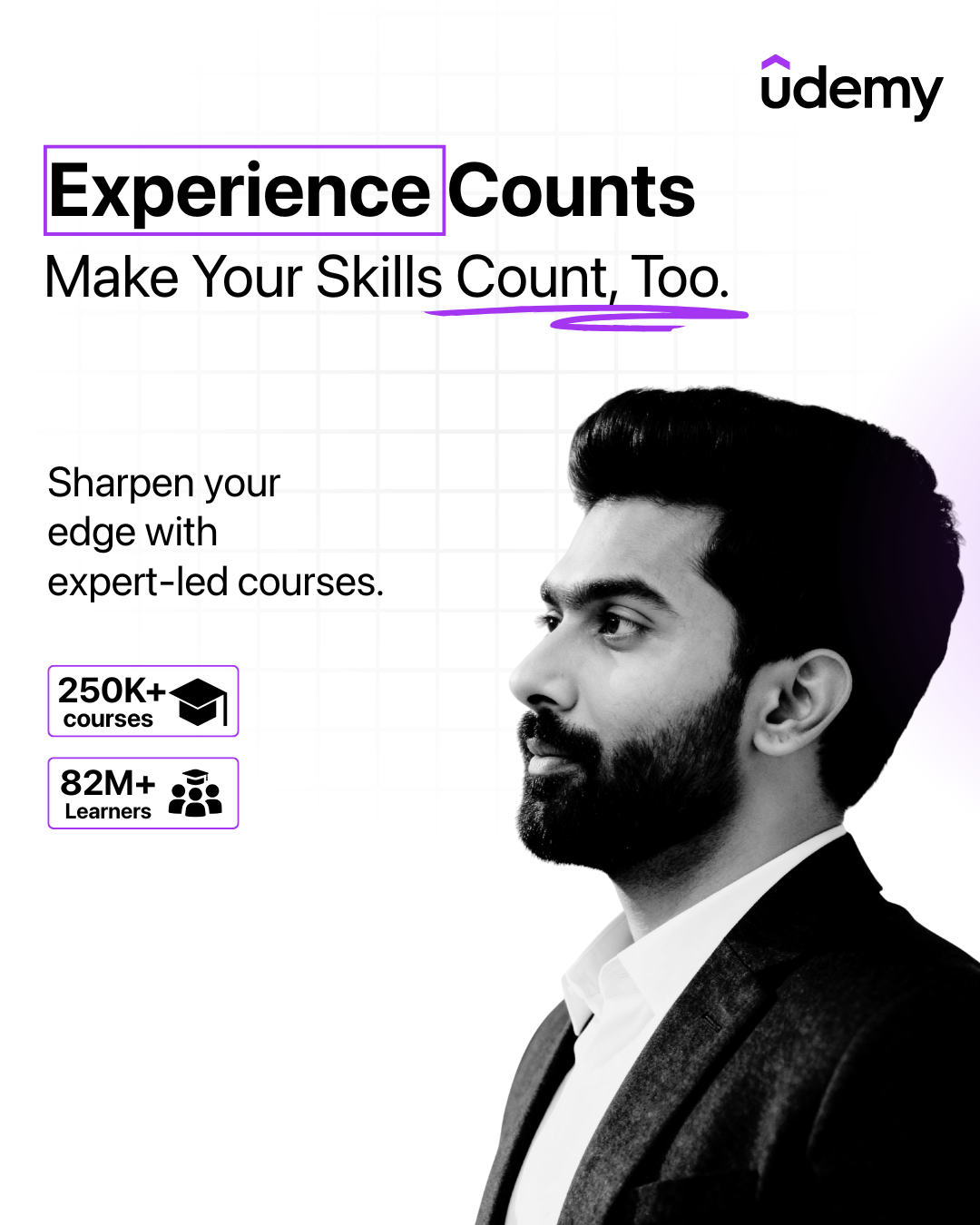 Udemy Facebook ad