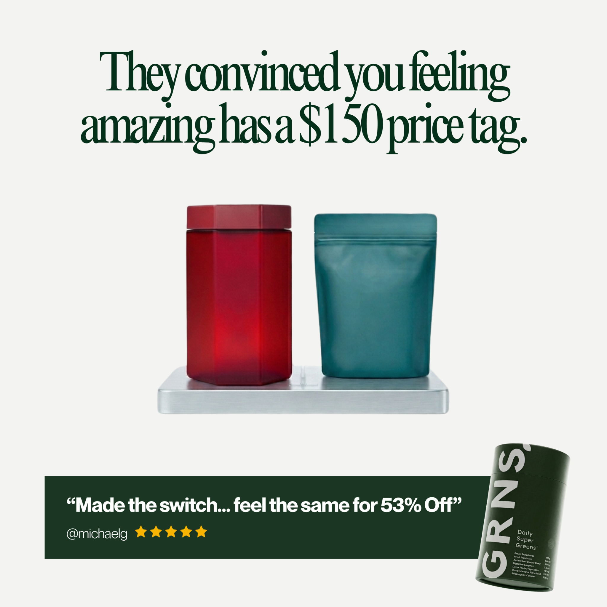 Grnsaus Facebook ad