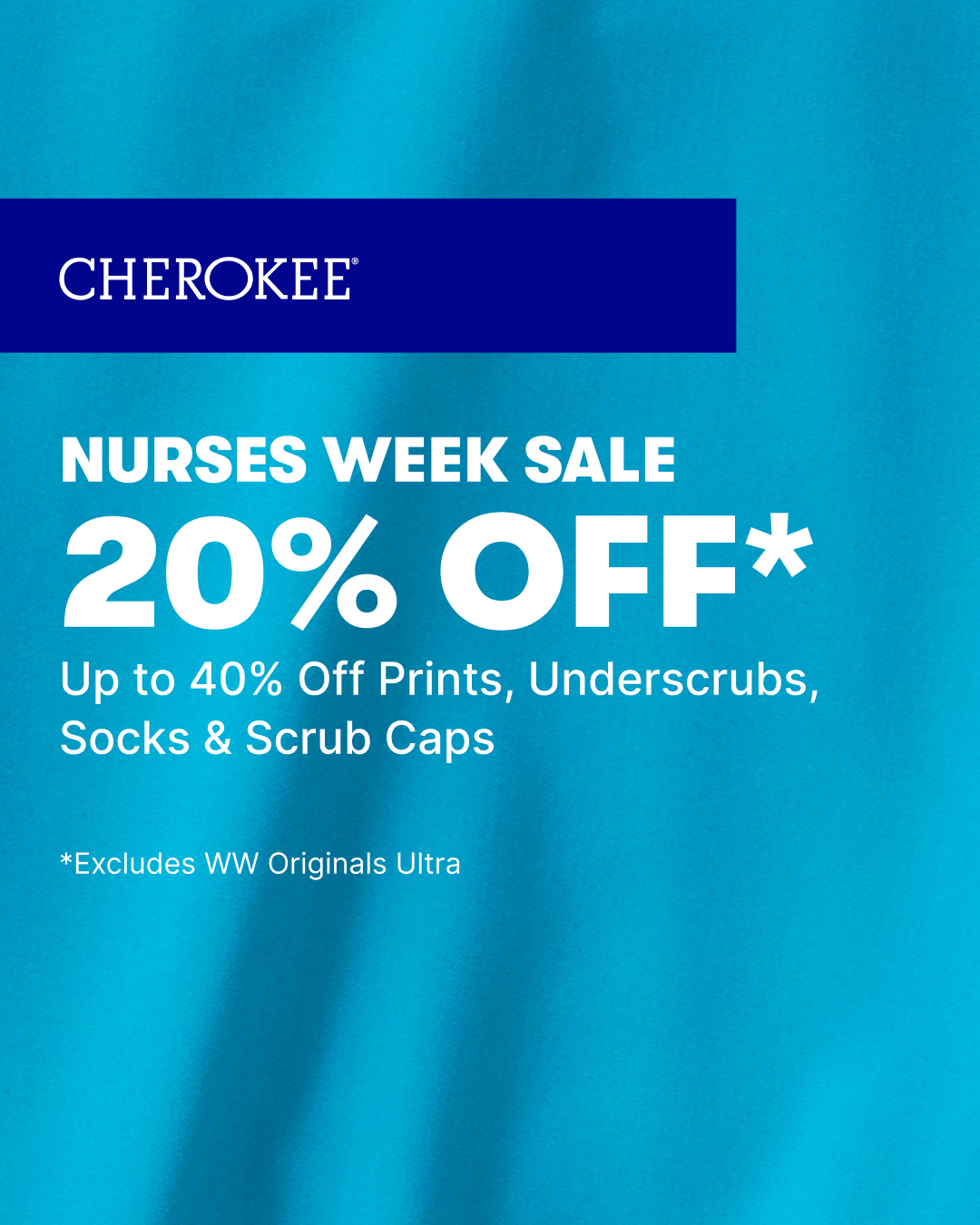 Cherokee Uniforms Facebook ad