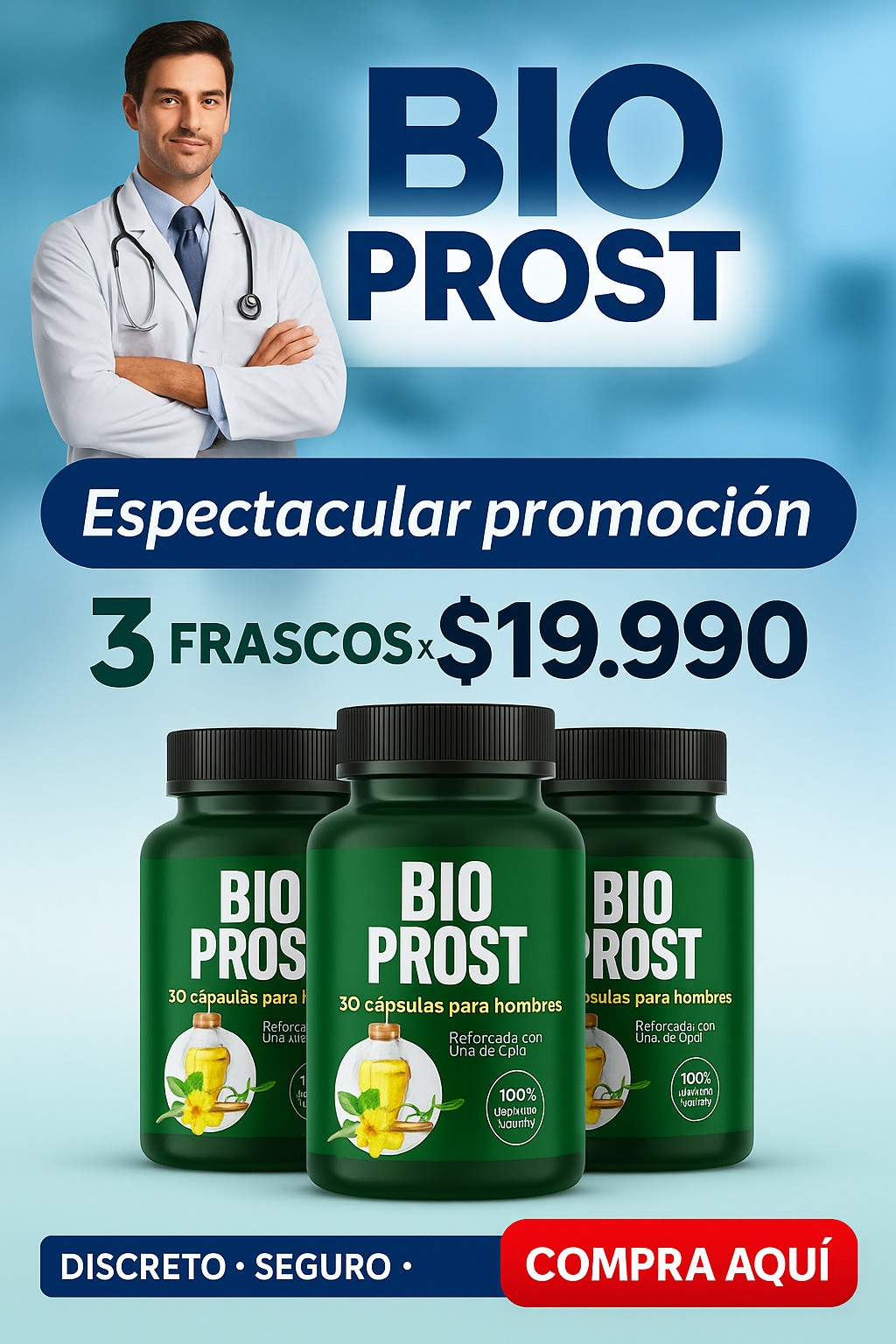 Healthy natural products Facebook ad: Tu Comodidad Diaria Importa