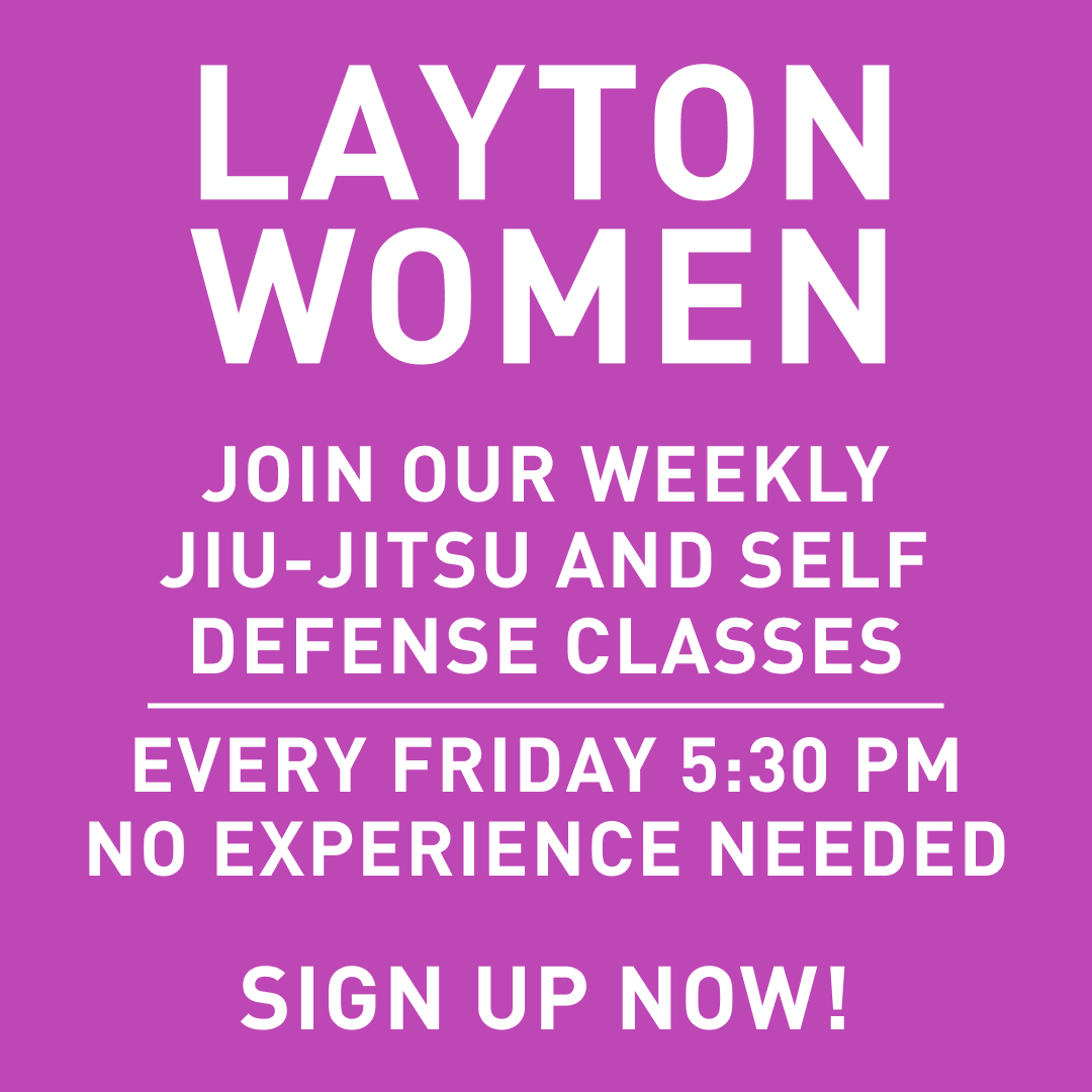 Gracie Barra Layton Facebook ad: Women’s Self-Defense Classes